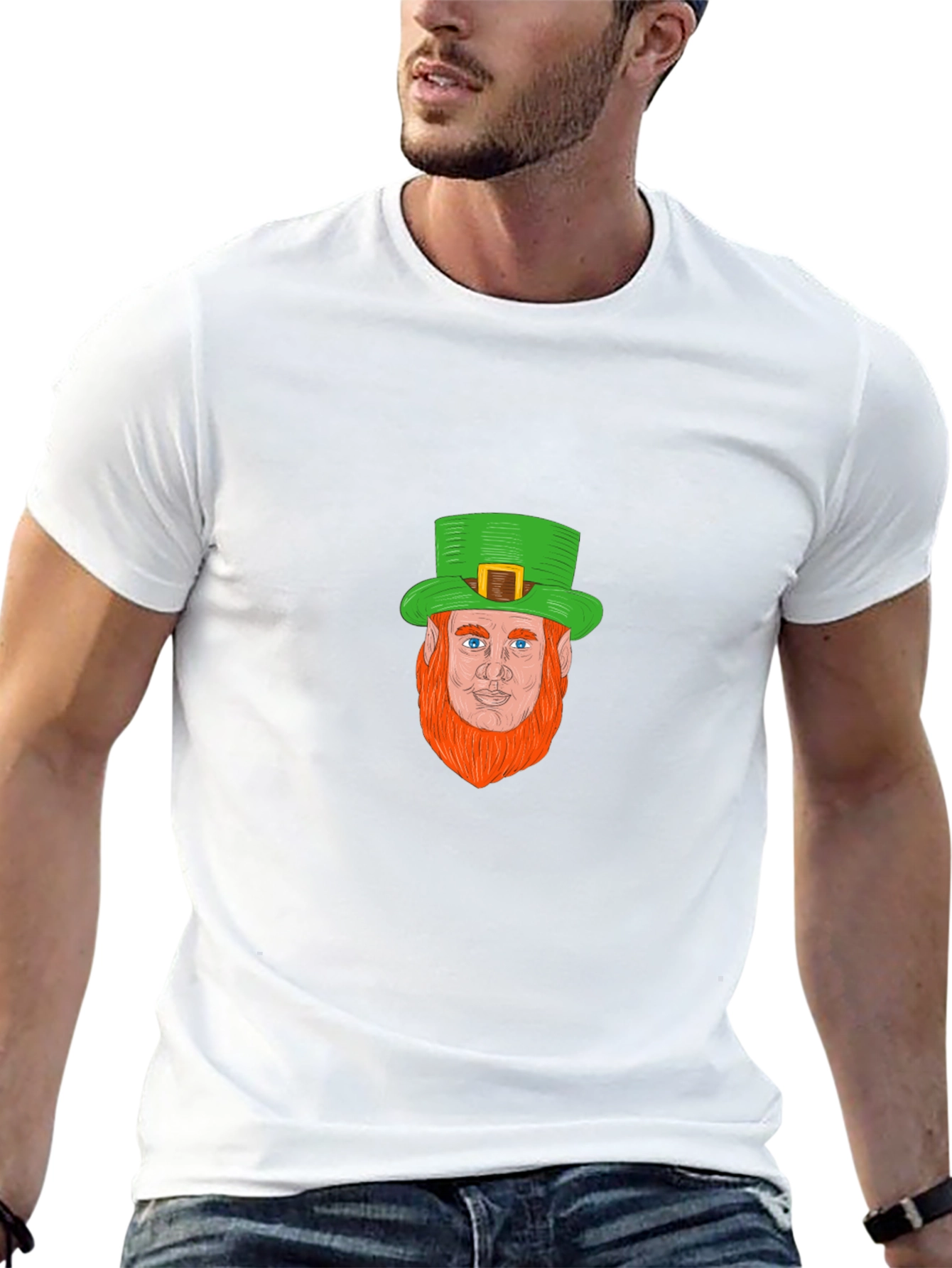 Leprechaun Graphic Tee - Luck of the Irish T-Shirt