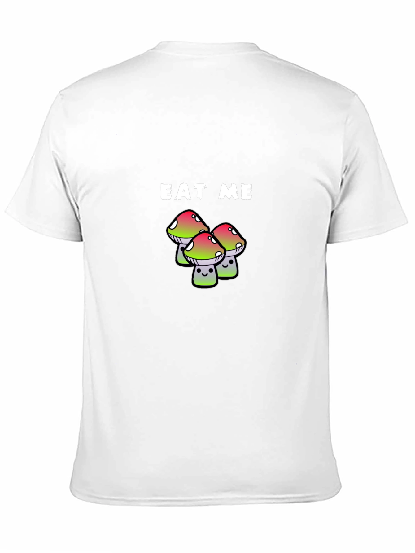 Eat Me Mushrooms Graphic Tee - Funny Novelty Shirt
