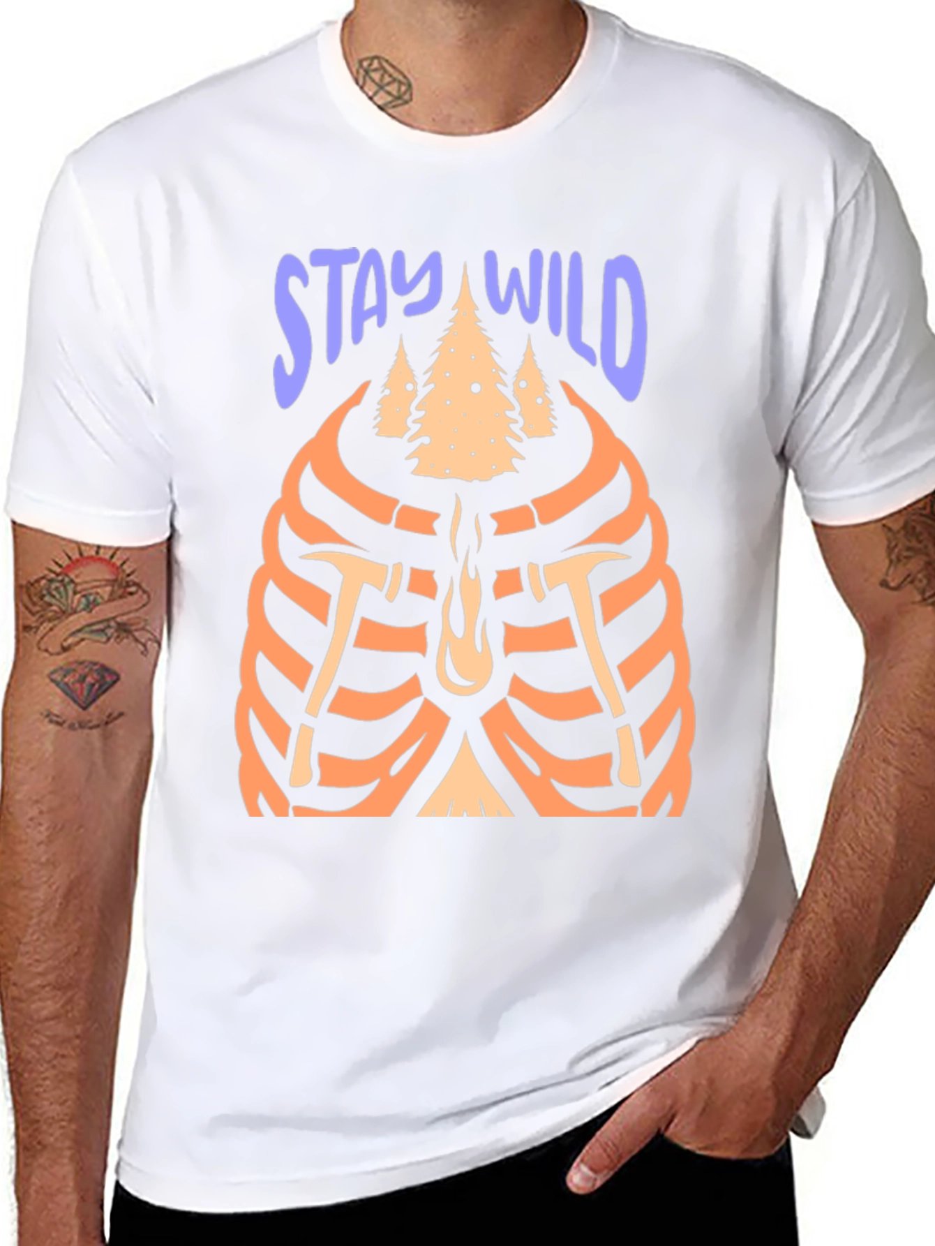Stay Wild Graphic Tee - Outdoor Adventure