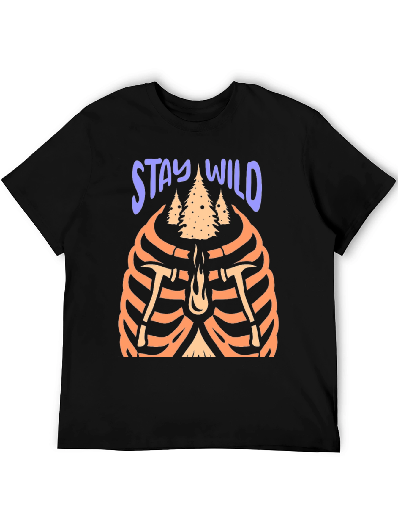 Stay Wild Graphic Tee - Outdoor Adventure