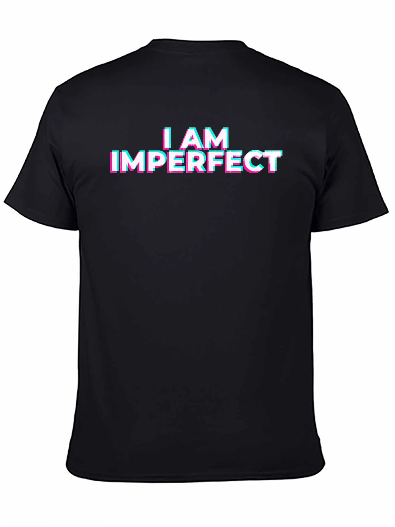 I AM IMPERFECT Graphic Tee - Black