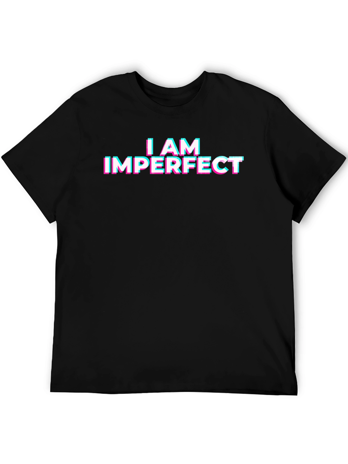 I AM IMPERFECT Graphic Tee - Black