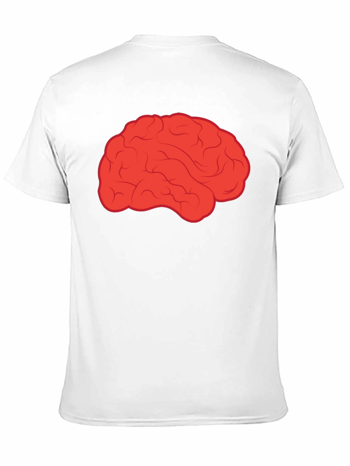 Brain Graphic T-Shirt - Black Cotton Tee