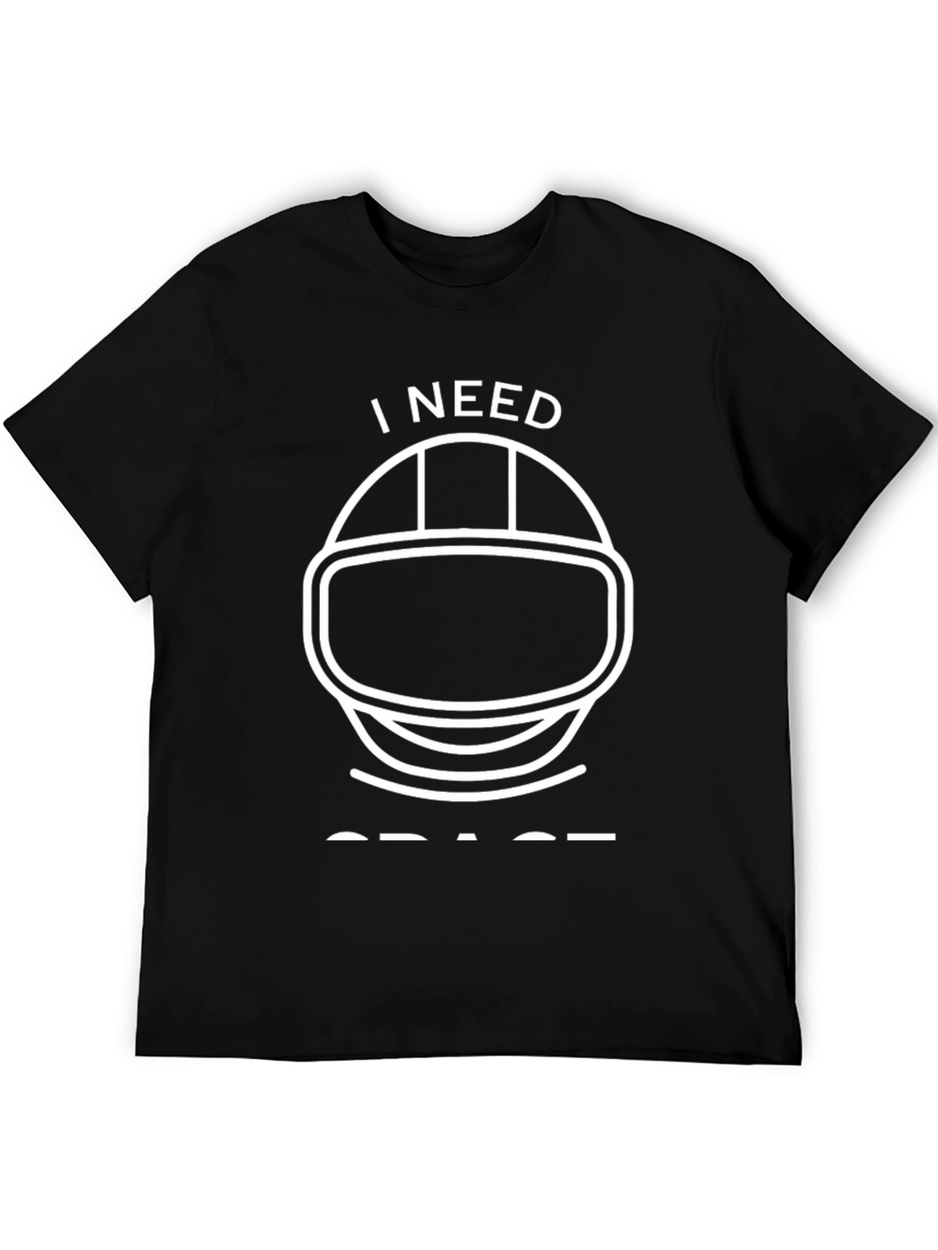 I Need Space T-Shirt - Astronaut Helmet Tee