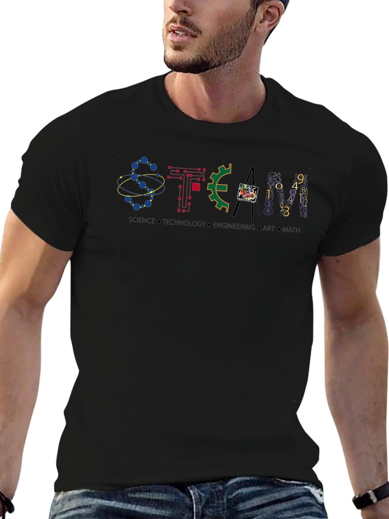 STEM T-Shirt - Science Tech Engineering Art Math