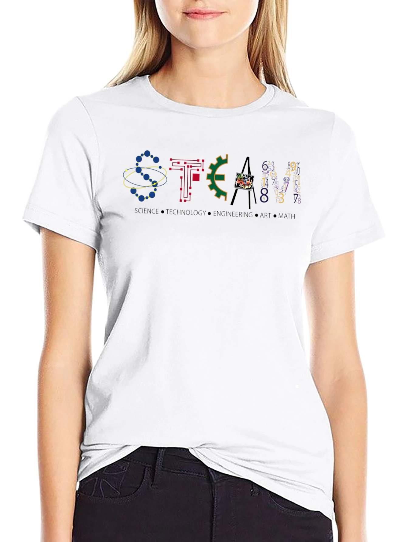 STEM T-Shirt - Science Tech Engineering Art Math
