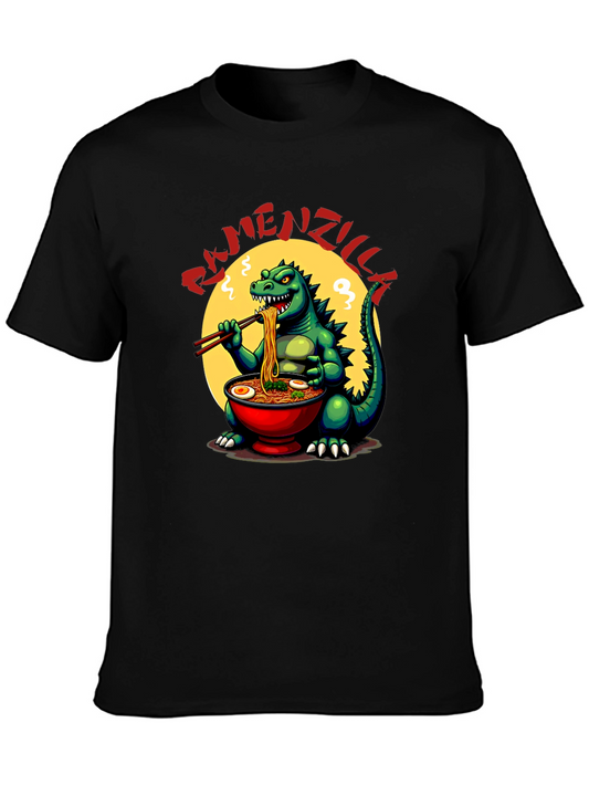 Ramenzilla Graphic T-Shirt - Godzilla Eats Ramen!