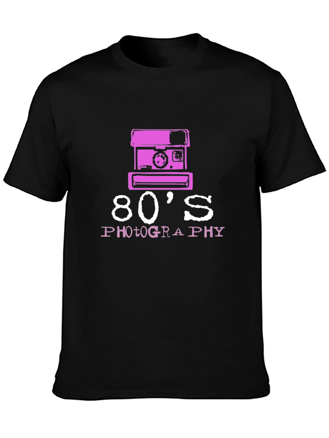 Retro 80s Photography T-Shirt