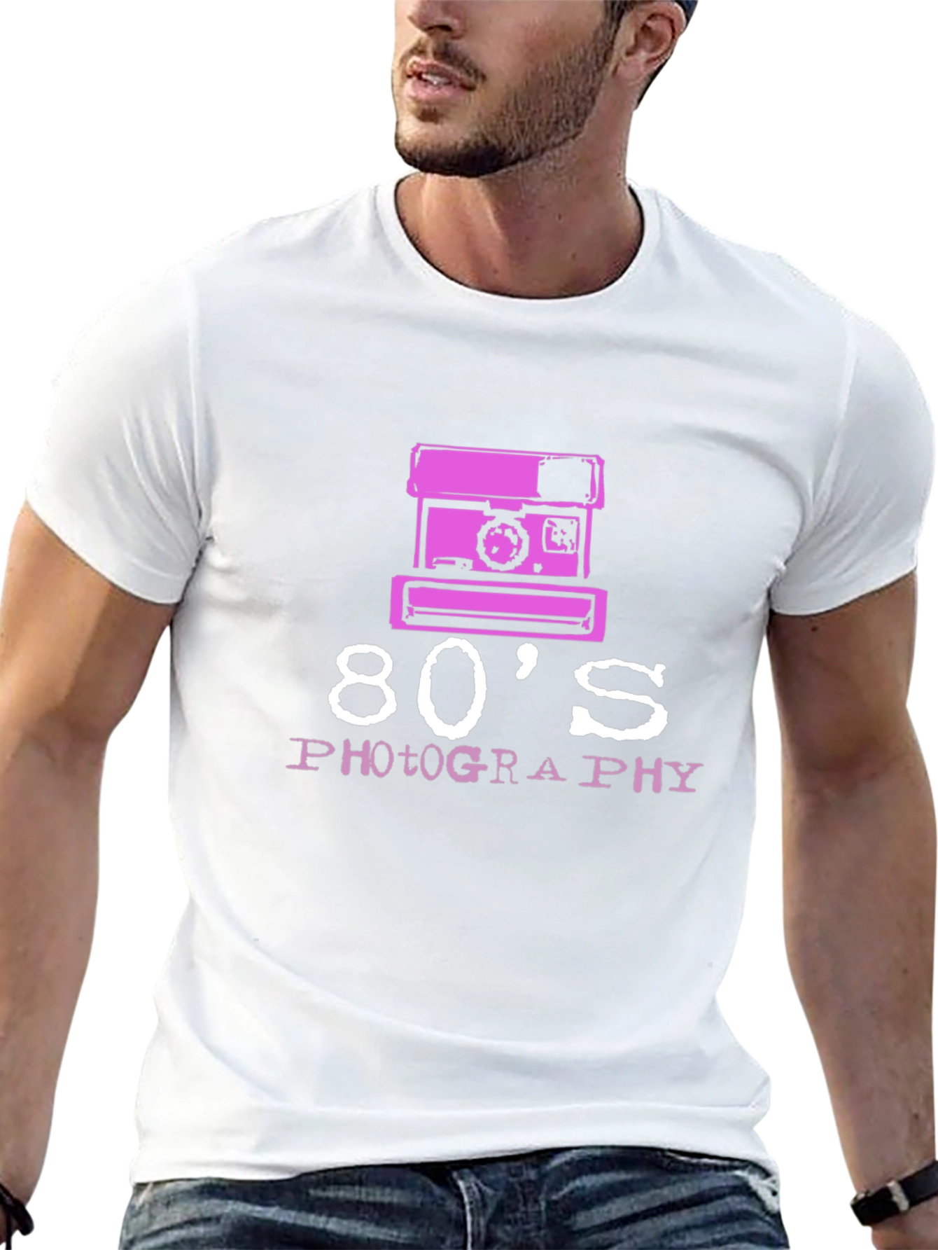 Retro 80s Photography T-Shirt