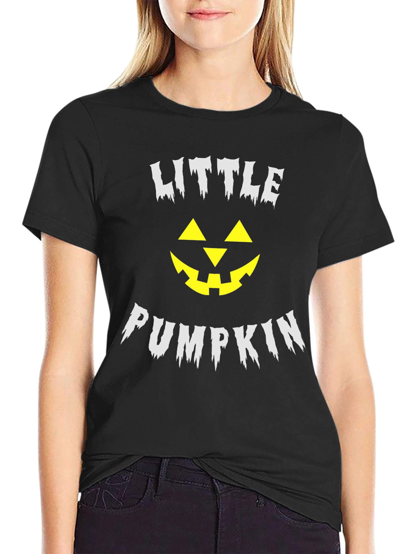 Little Pumpkin Halloween Graphic Tee