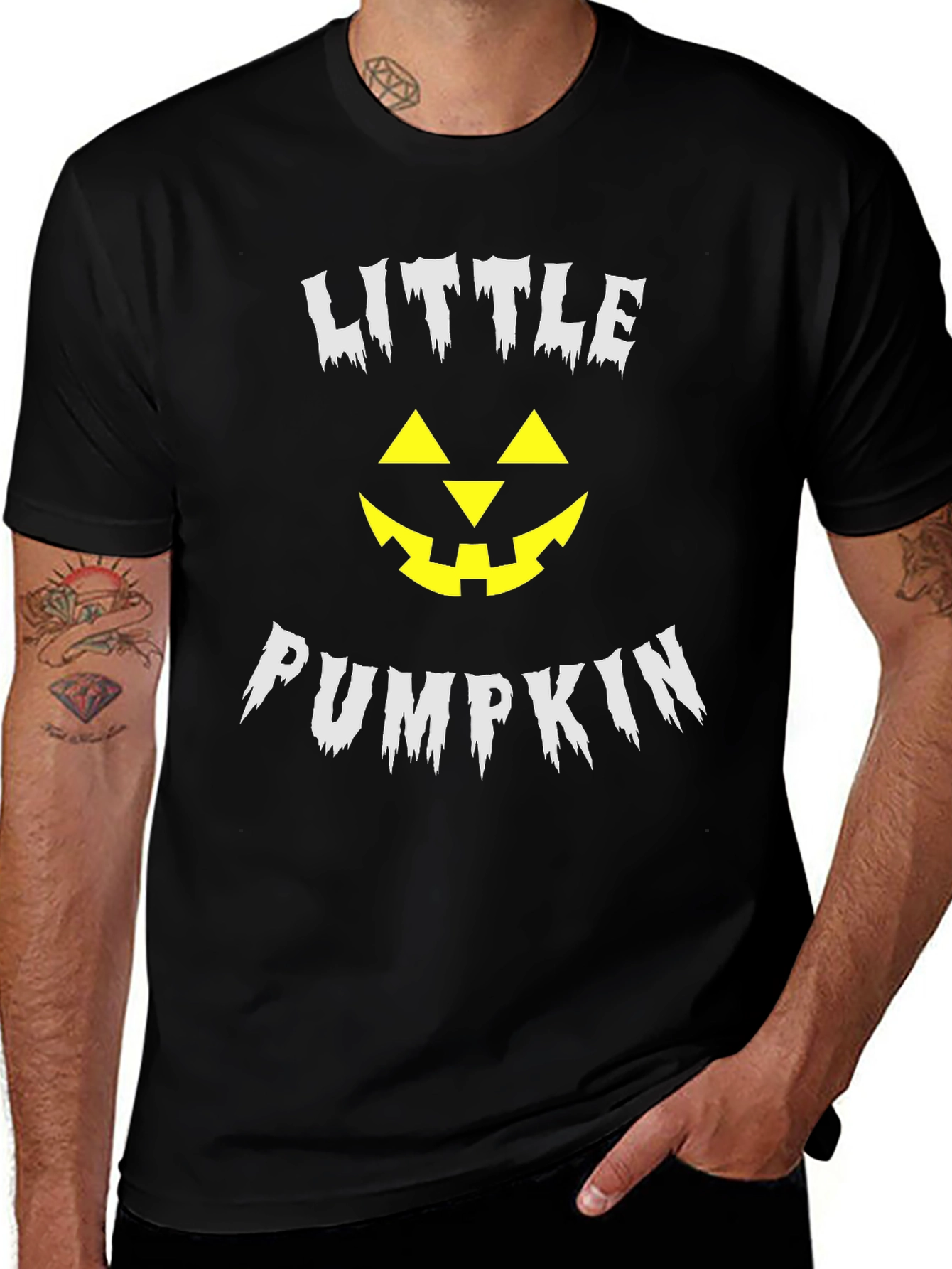 Little Pumpkin Halloween Graphic Tee