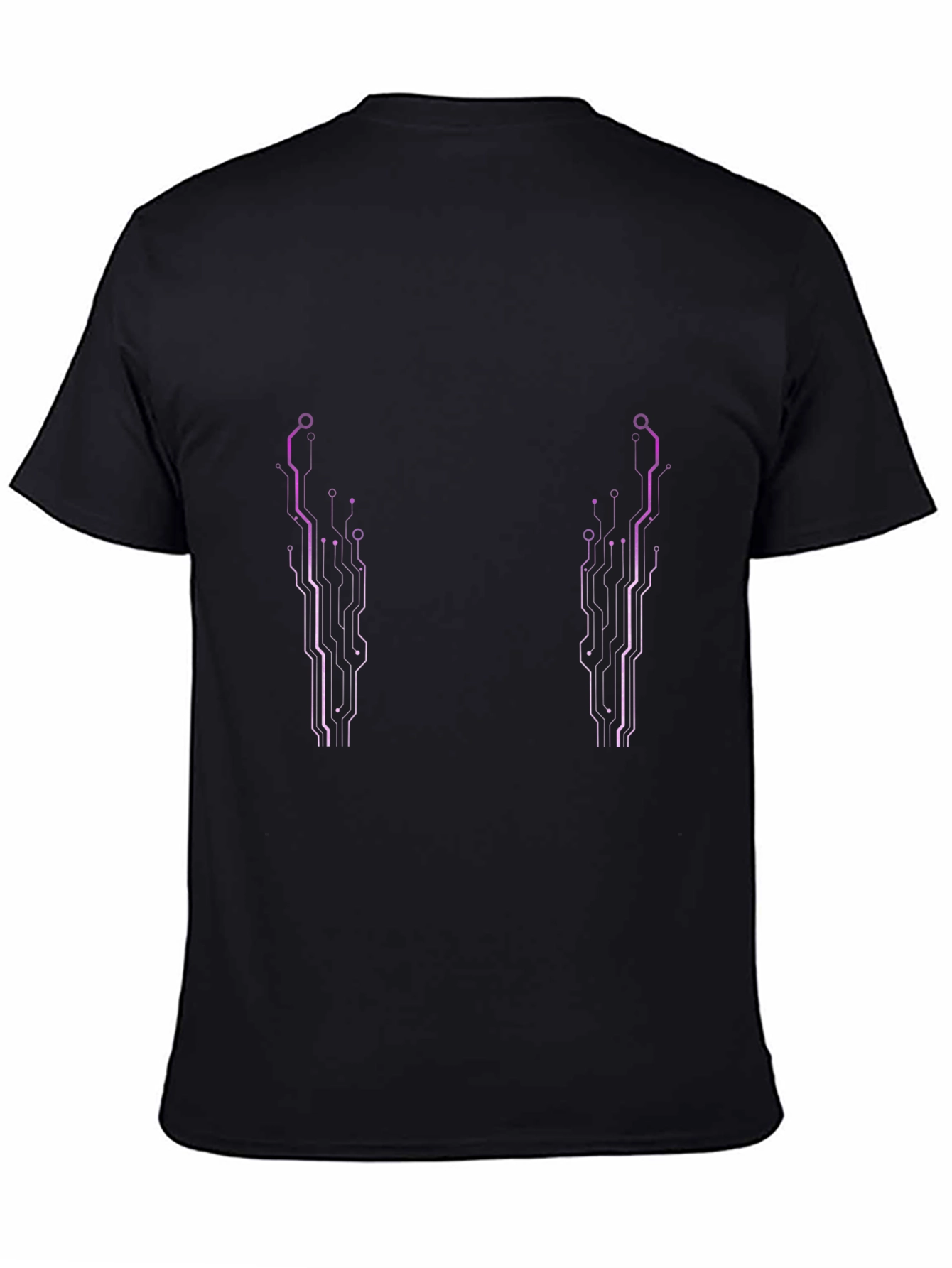 Cyberpunk Circuit Board T-Shirt - Futuristic Design