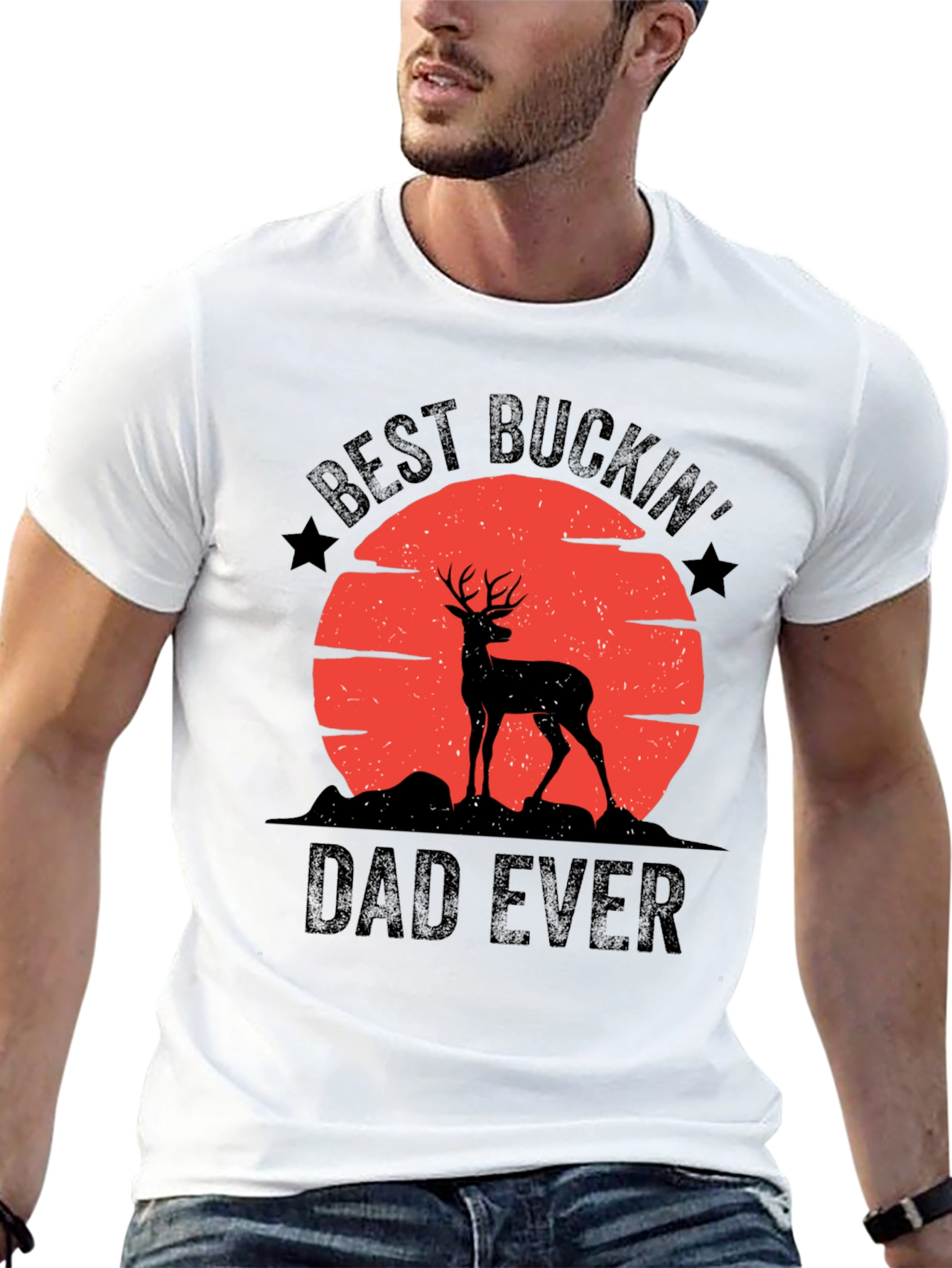 Best Buckin Dad Ever T-Shirt