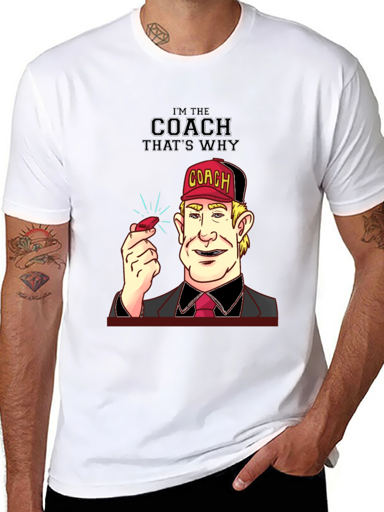 Im the Coach Thats Why T-Shirt