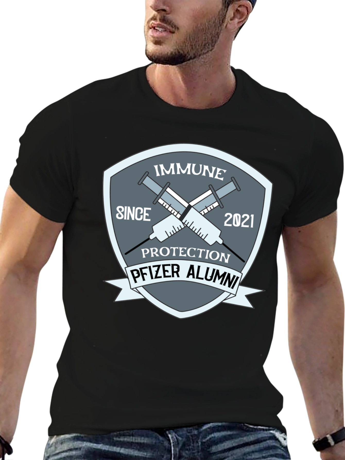 Immune Since 2021 Pfizer Alumni T-Shirt