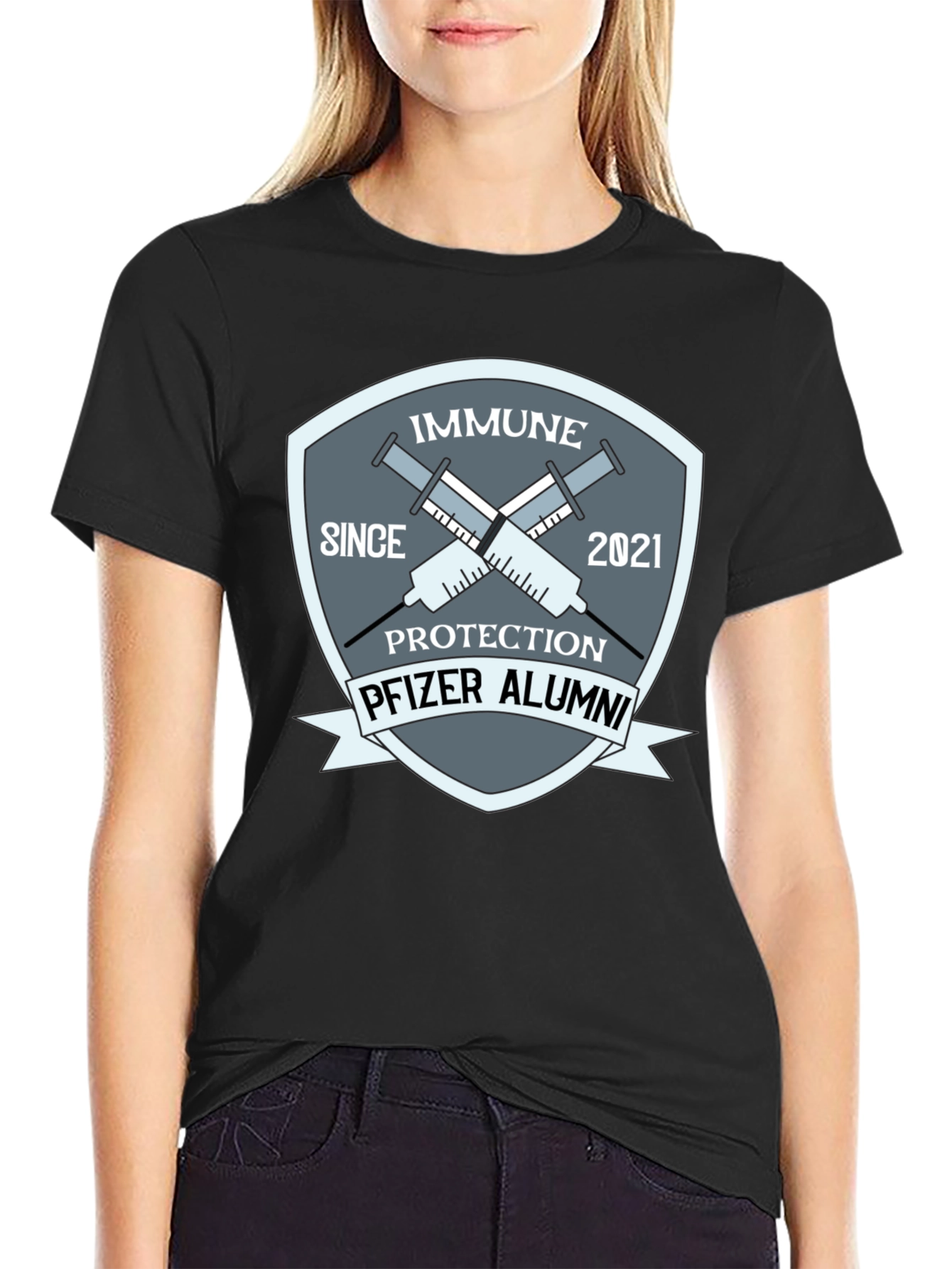 Immune Since 2021 Pfizer Alumni T-Shirt