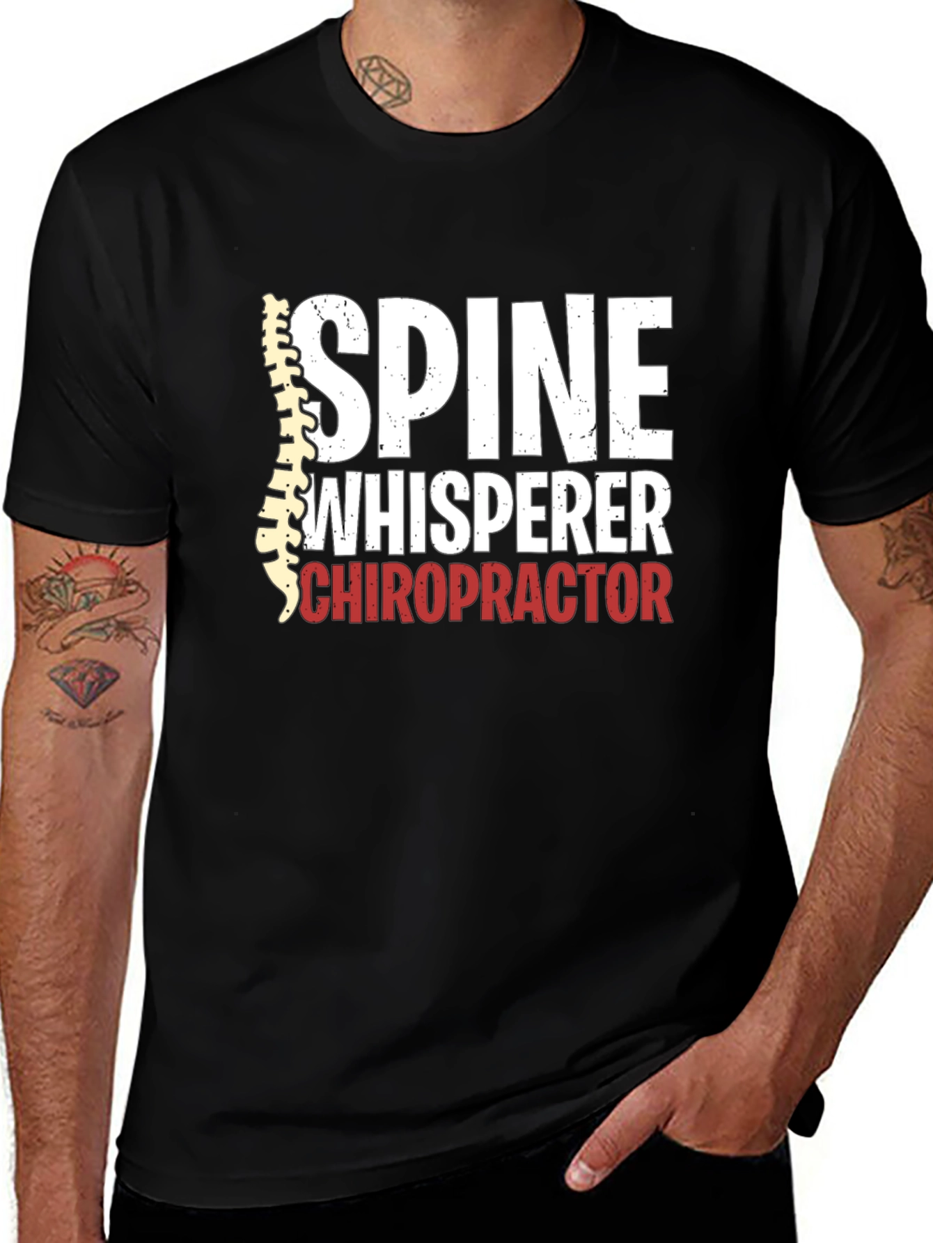Spine Whisperer Chiropractor T-Shirt