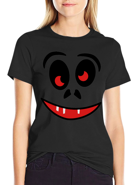 Funny Face Graphic T-Shirt - Halloween Ready!