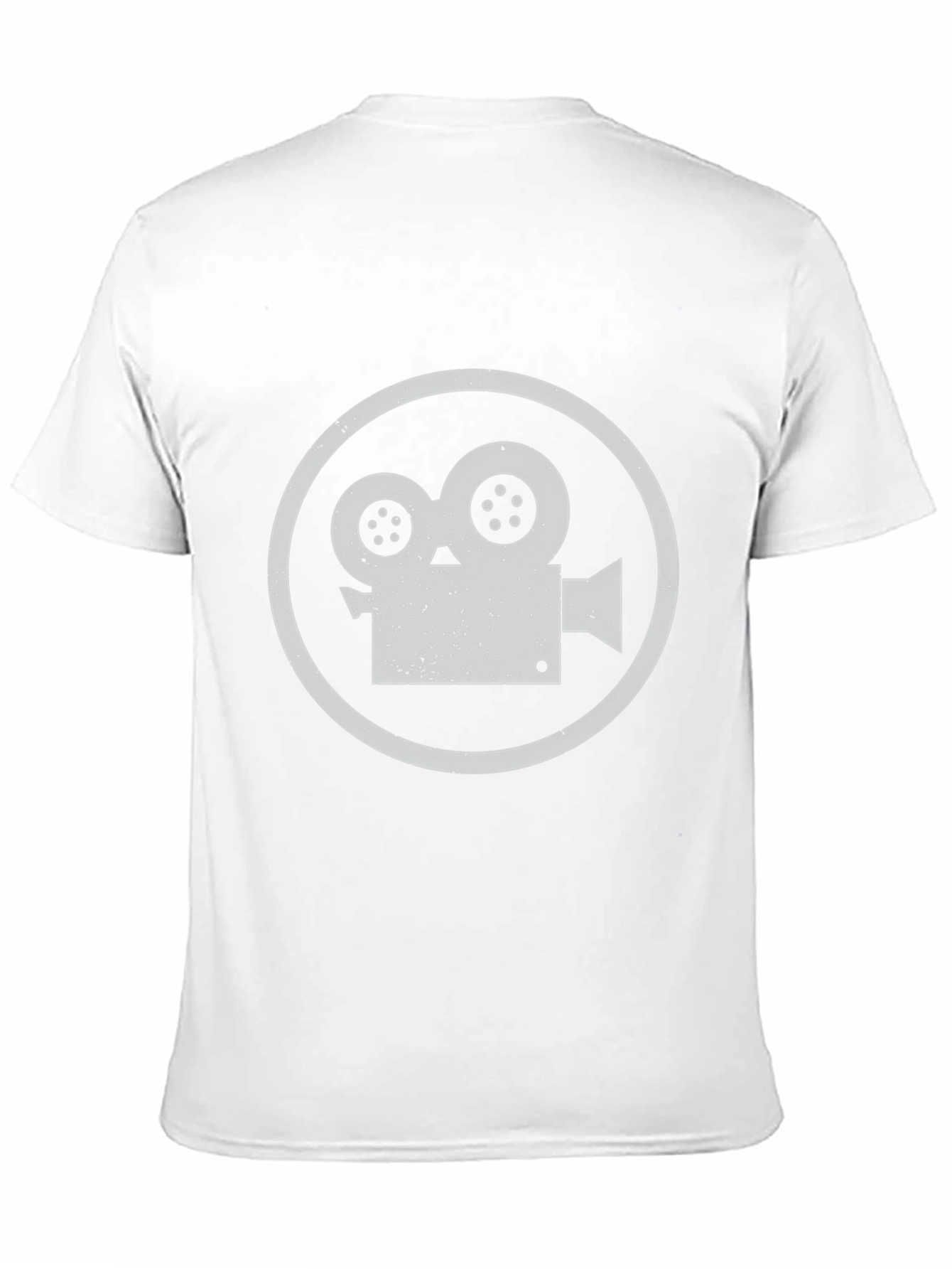 Retro Film Camera T-Shirt - Black