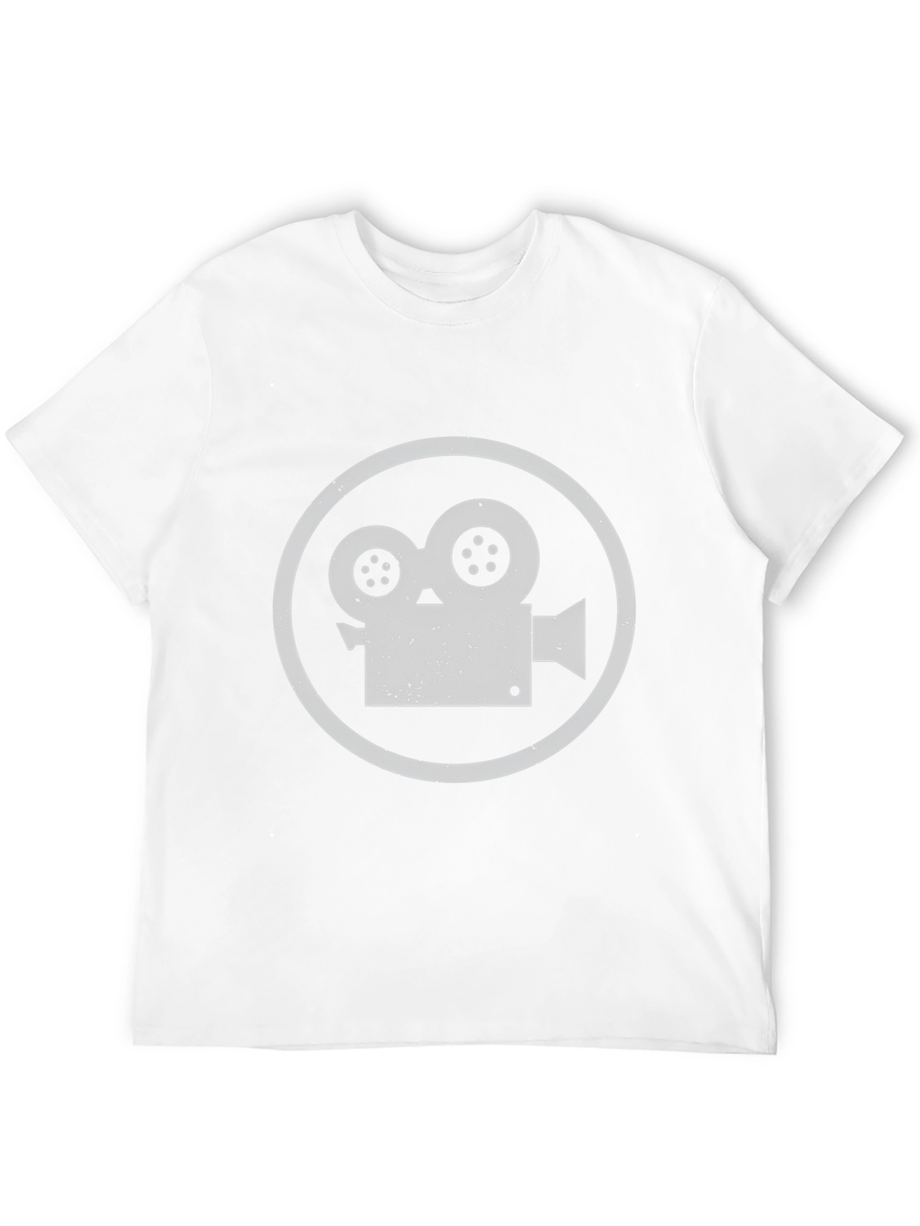 Retro Film Camera T-Shirt - Black