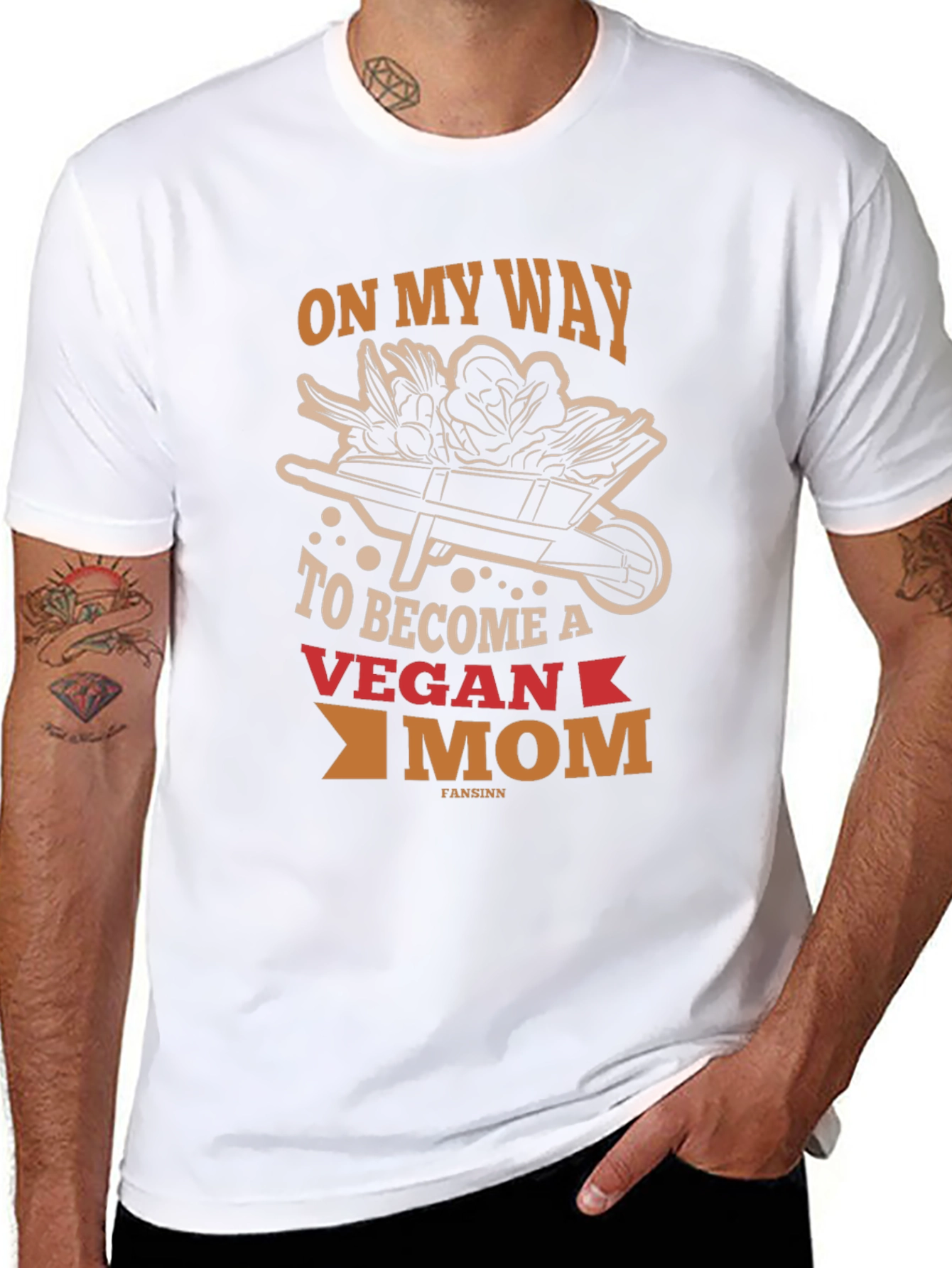 Vegan Mom T-Shirt - Plant Based Lifestyle