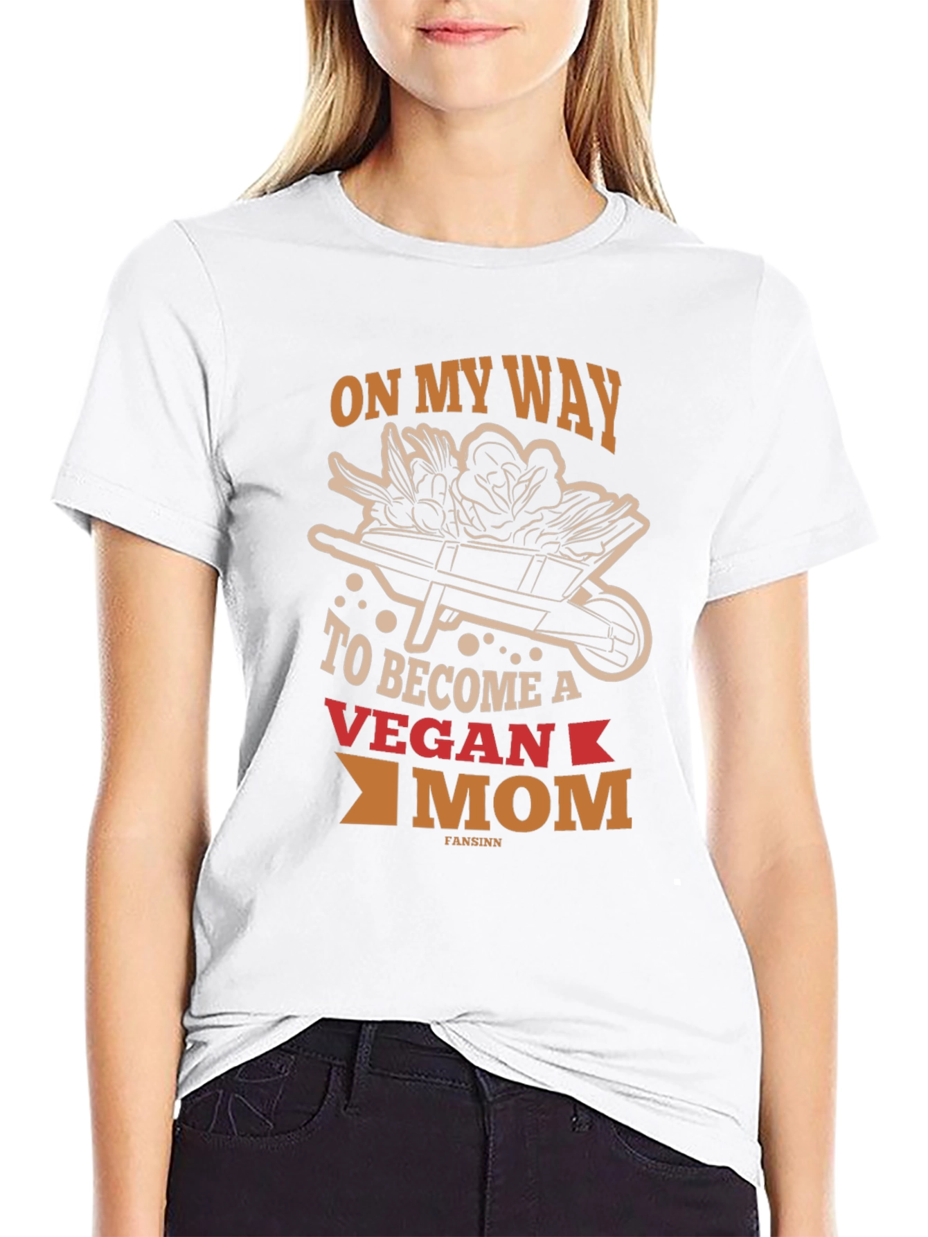 Vegan Mom T-Shirt - Plant Based Lifestyle