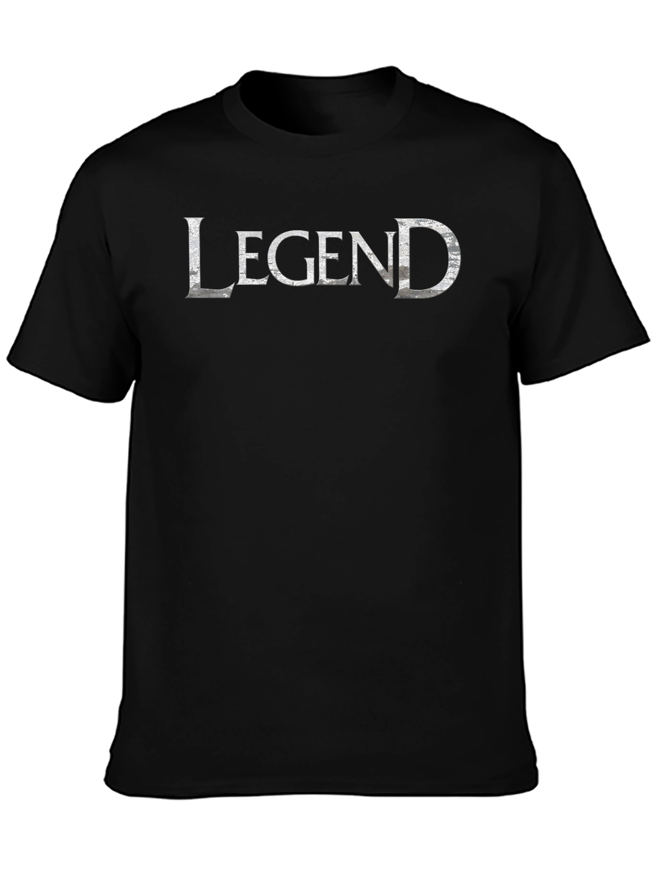 Legend Graphic T-Shirt - Black Cotton Blend