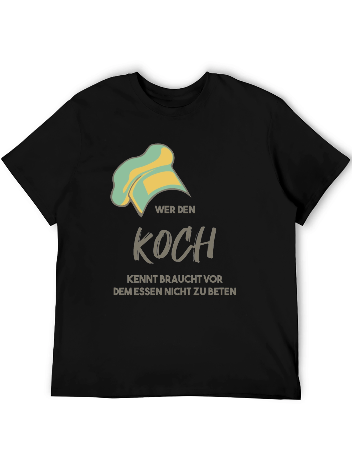Chef T-Shirt - Funny German Quote Cook Apparel