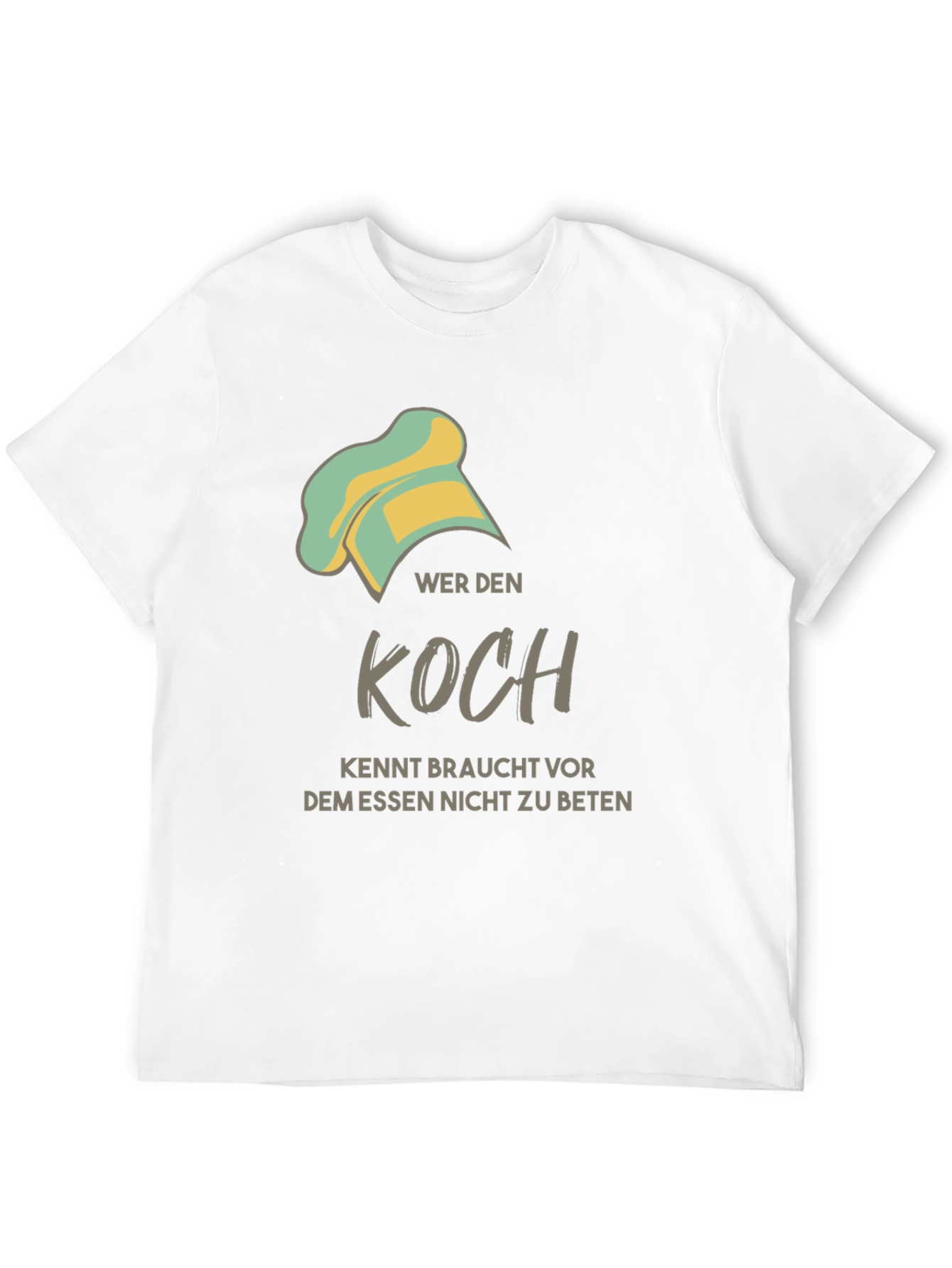 Chef T-Shirt - Funny German Quote Cook Apparel