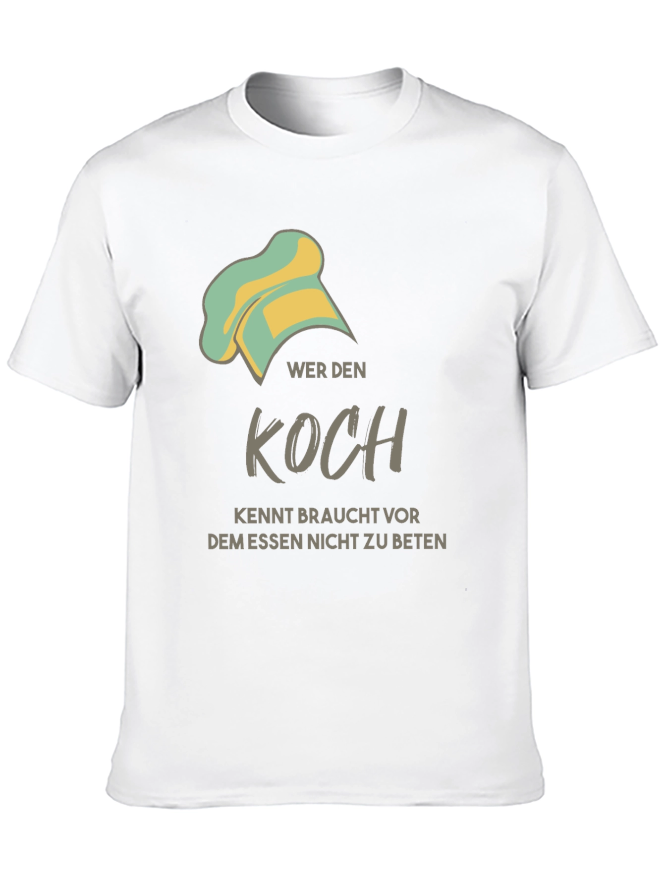 Chef T-Shirt - Funny German Quote Cook Apparel