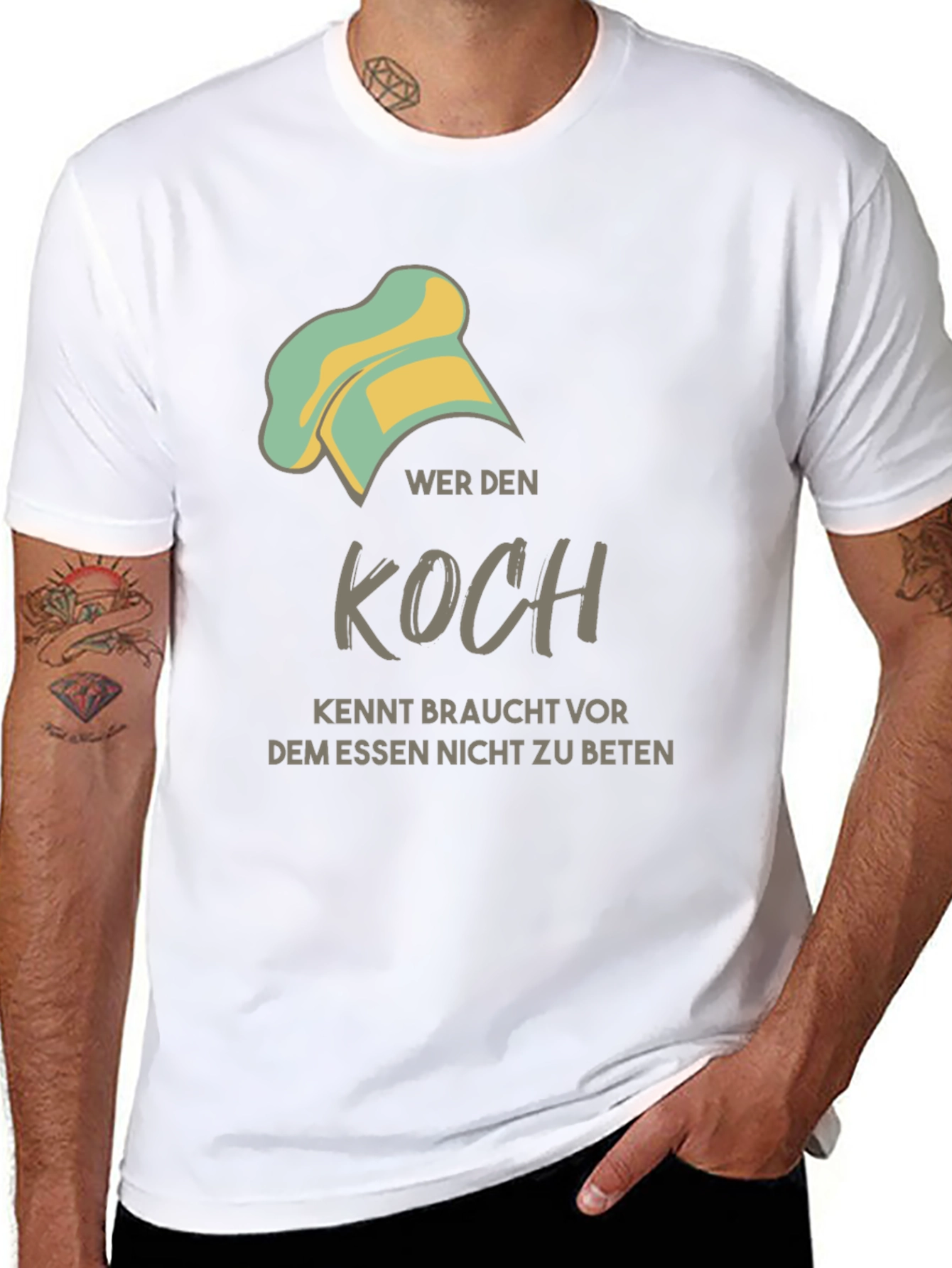 Chef T-Shirt - Funny German Quote Cook Apparel