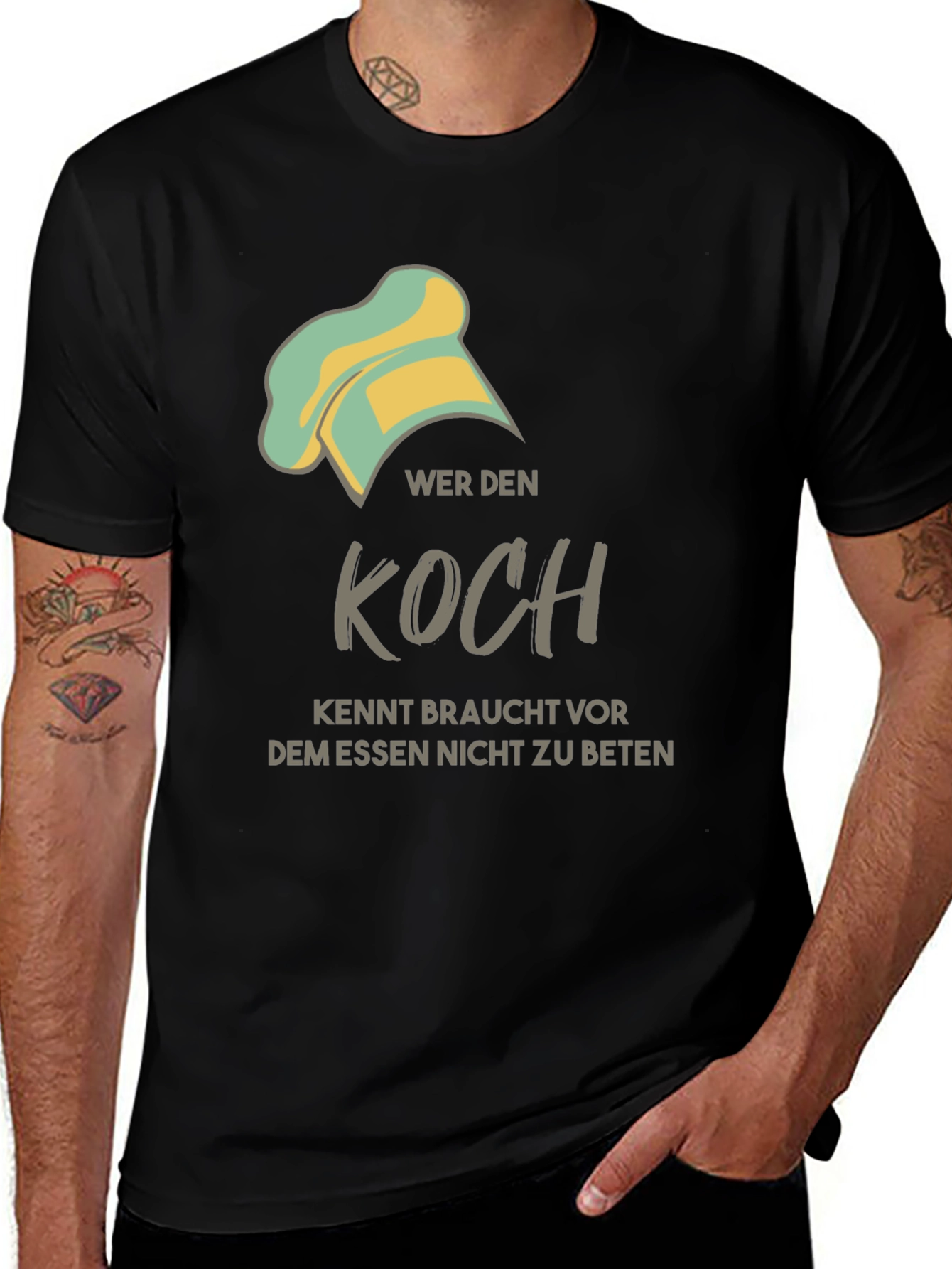 Chef T-Shirt - Funny German Quote Cook Apparel