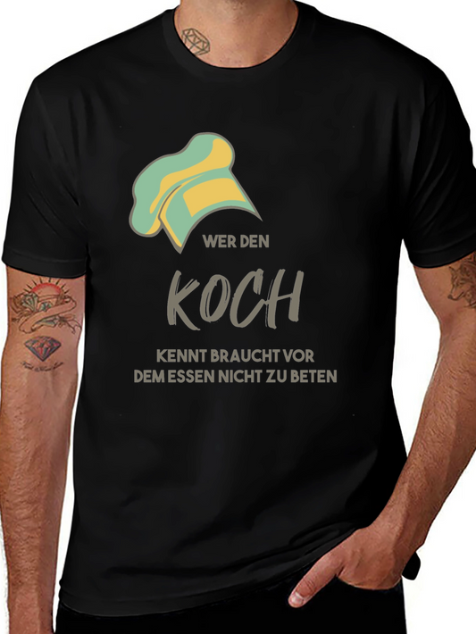 Chef T-Shirt - Funny German Quote Cook Apparel