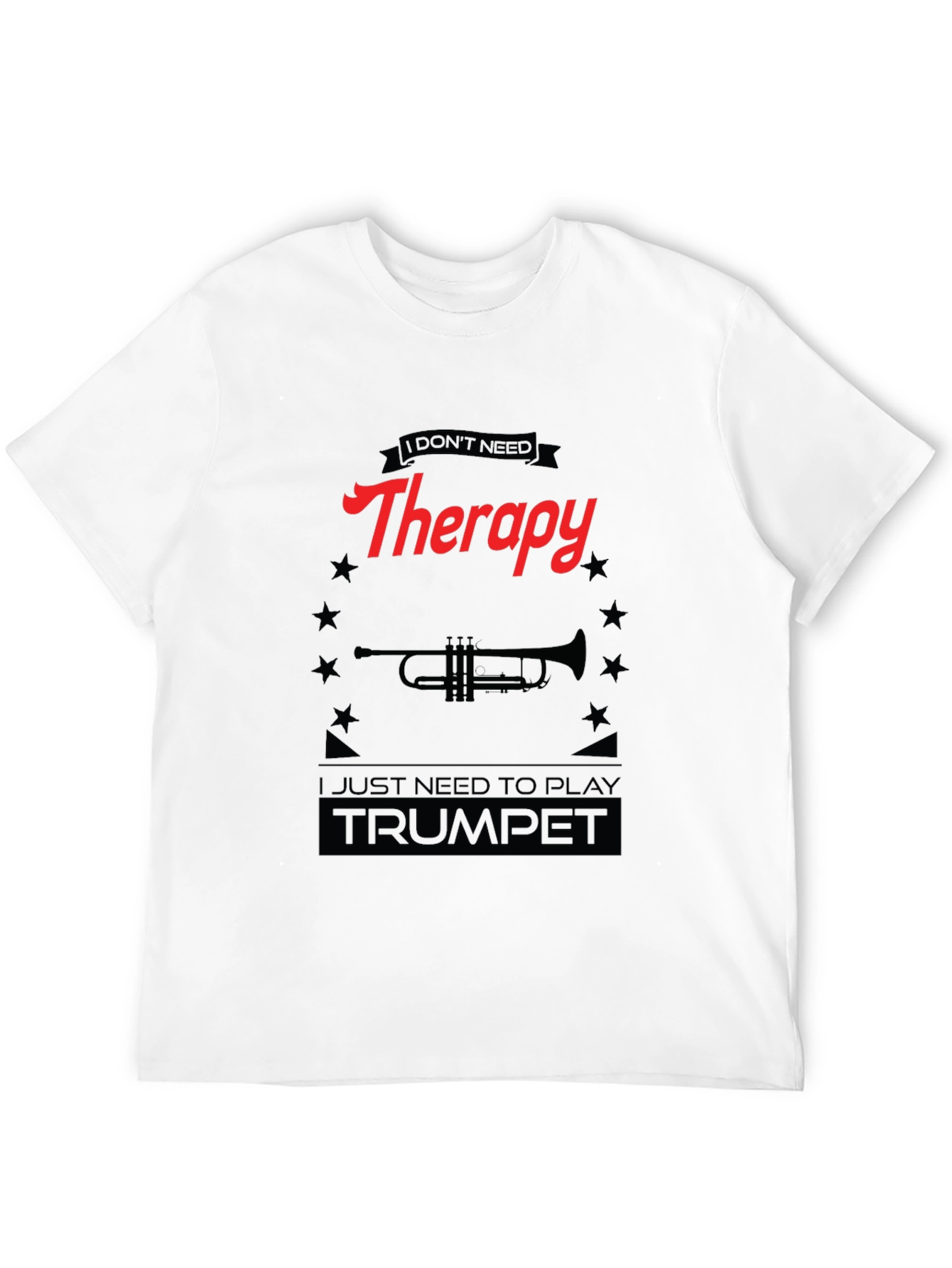 Therapy Trumpet Black T-Shirt