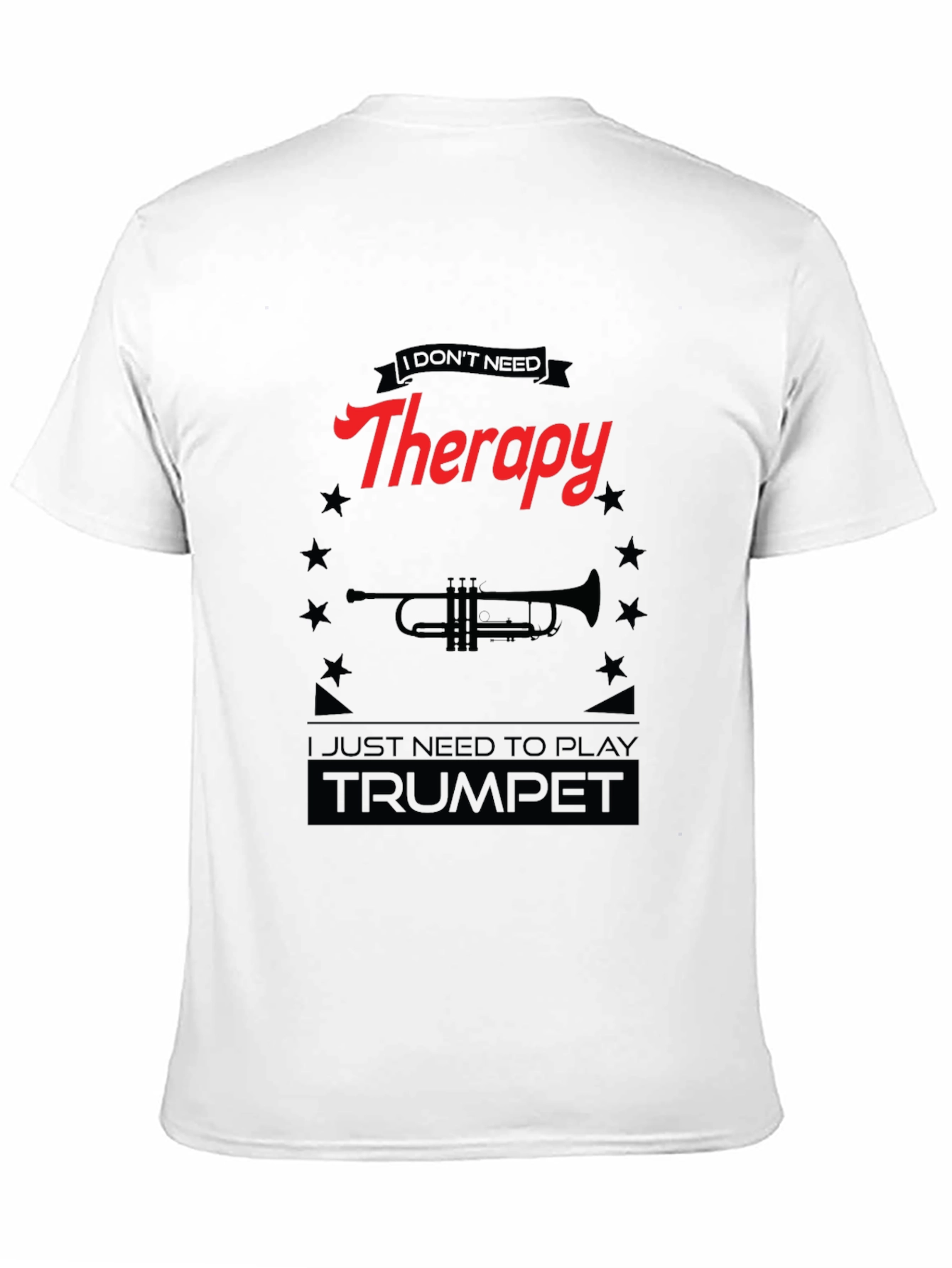 Therapy Trumpet Black T-Shirt