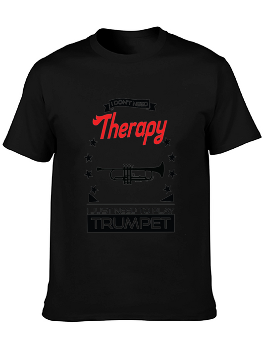 Therapy Trumpet Black T-Shirt