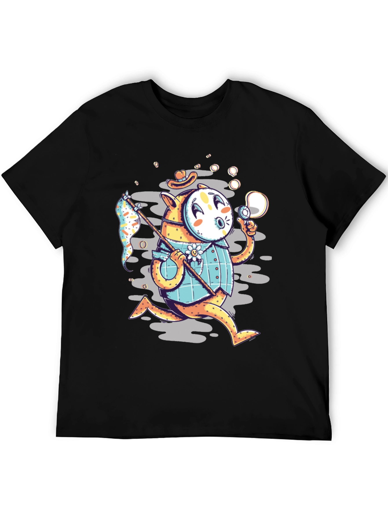 Cartoon Character Graphic T-Shirt