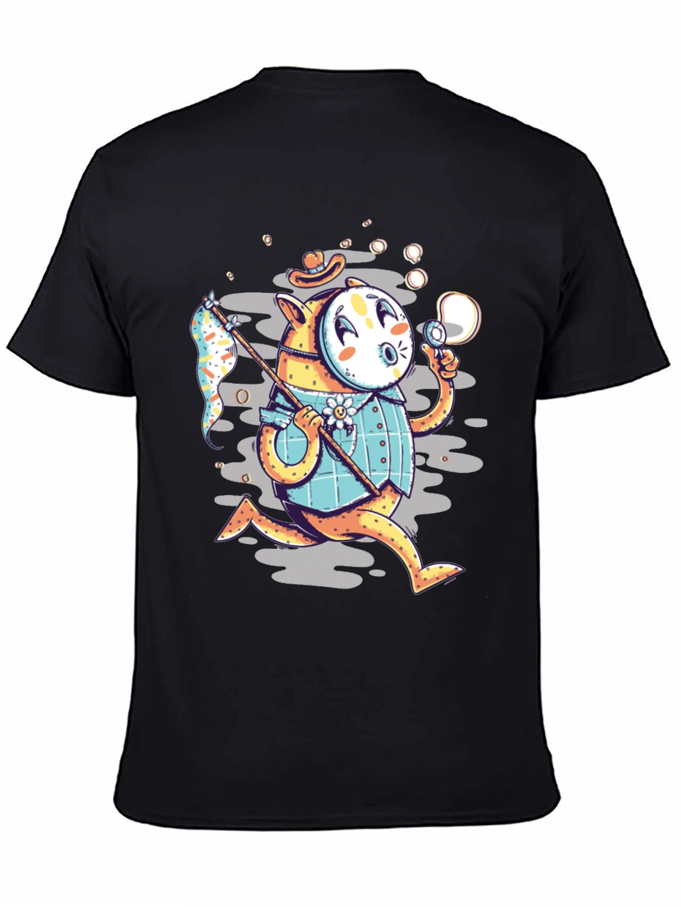 Cartoon Character Graphic T-Shirt