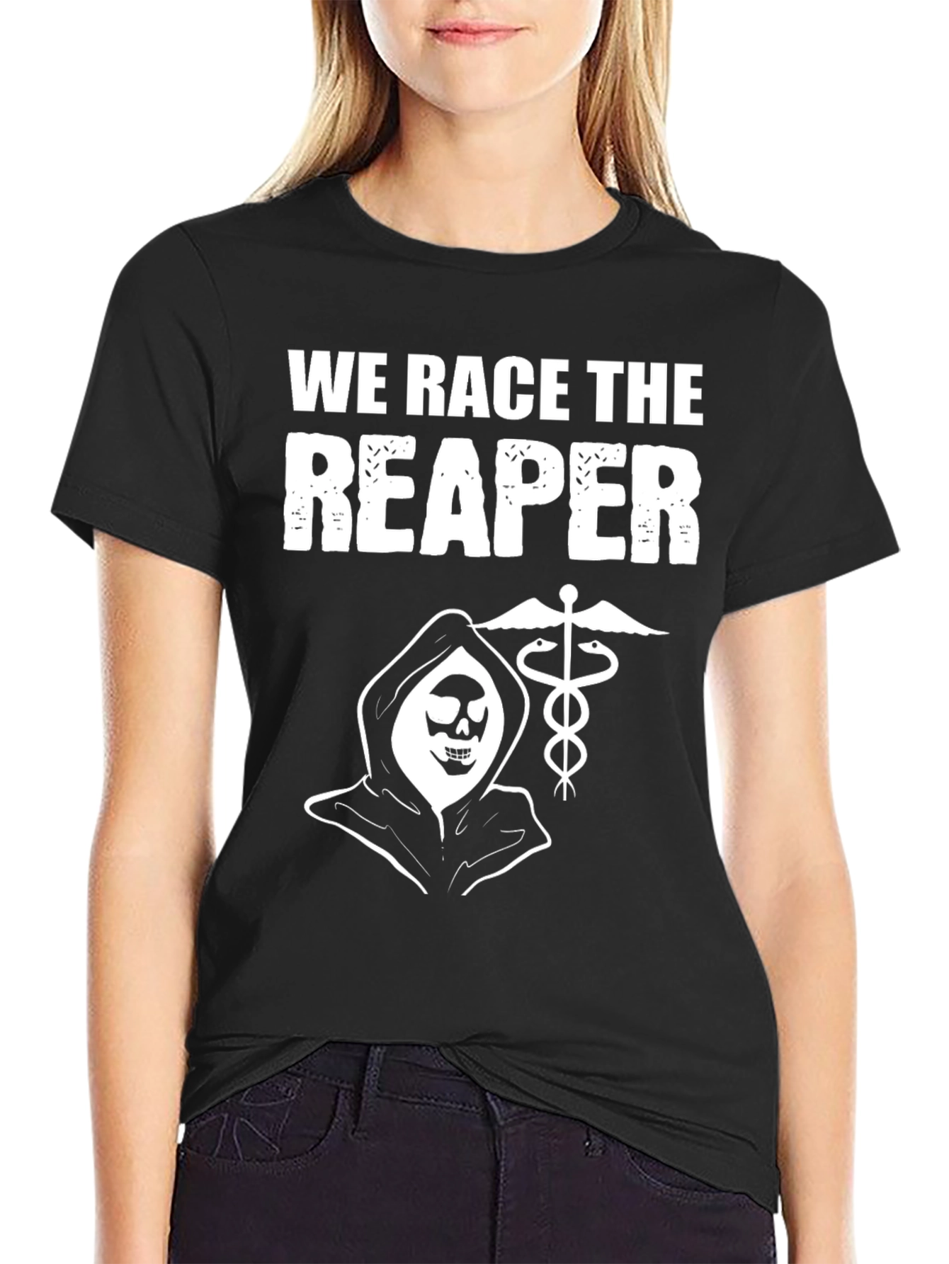 We Race The Reaper Graphic T-Shirt