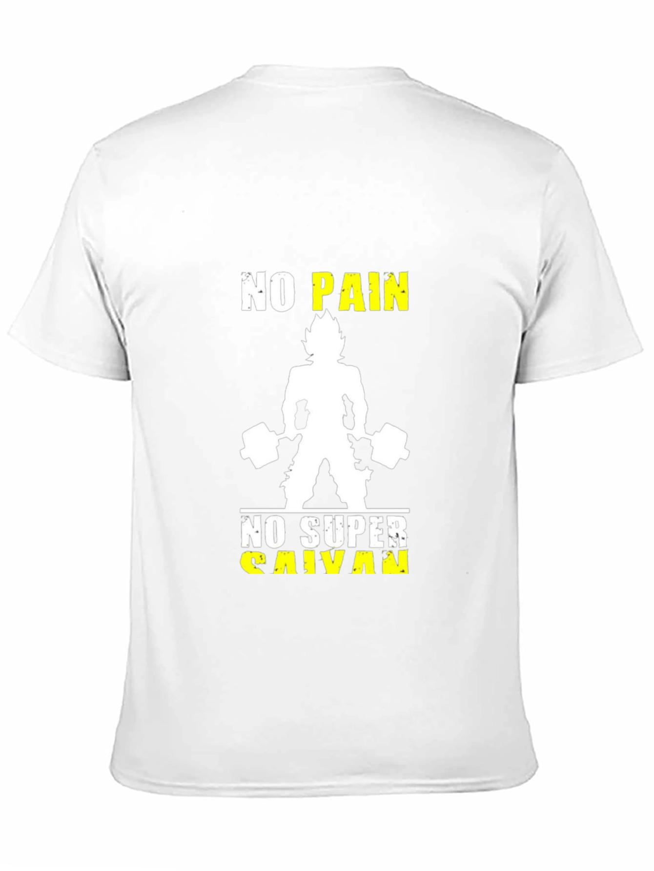 No Pain No Super Saiyan Black T-Shirt
