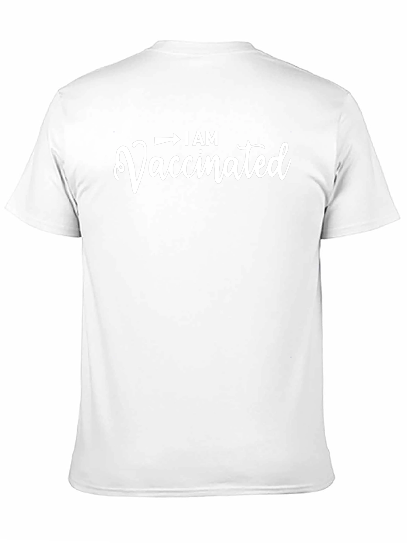 I am Vaccinated Black T-Shirt