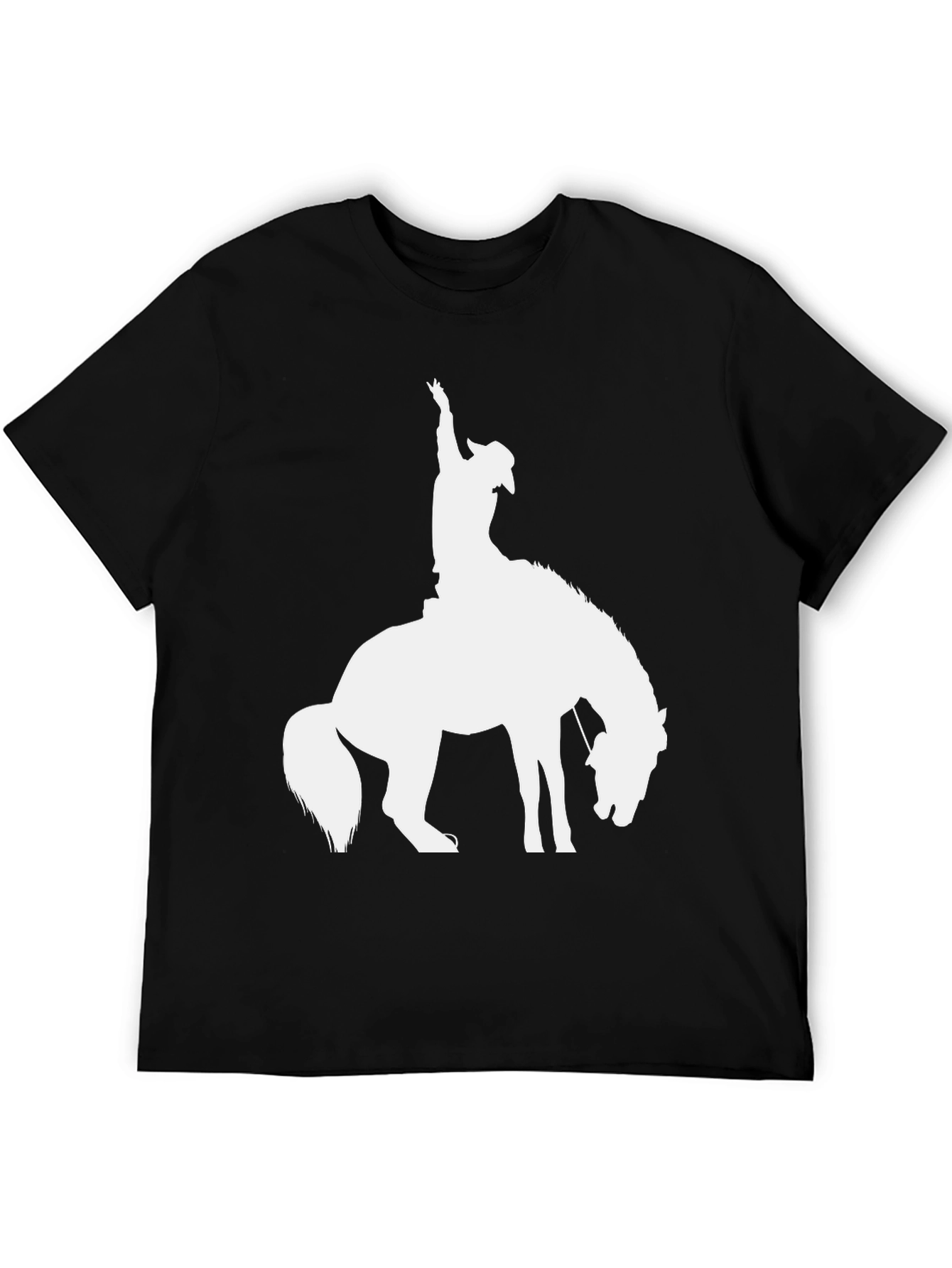 Cowboy Silhouette Graphic T-Shirt