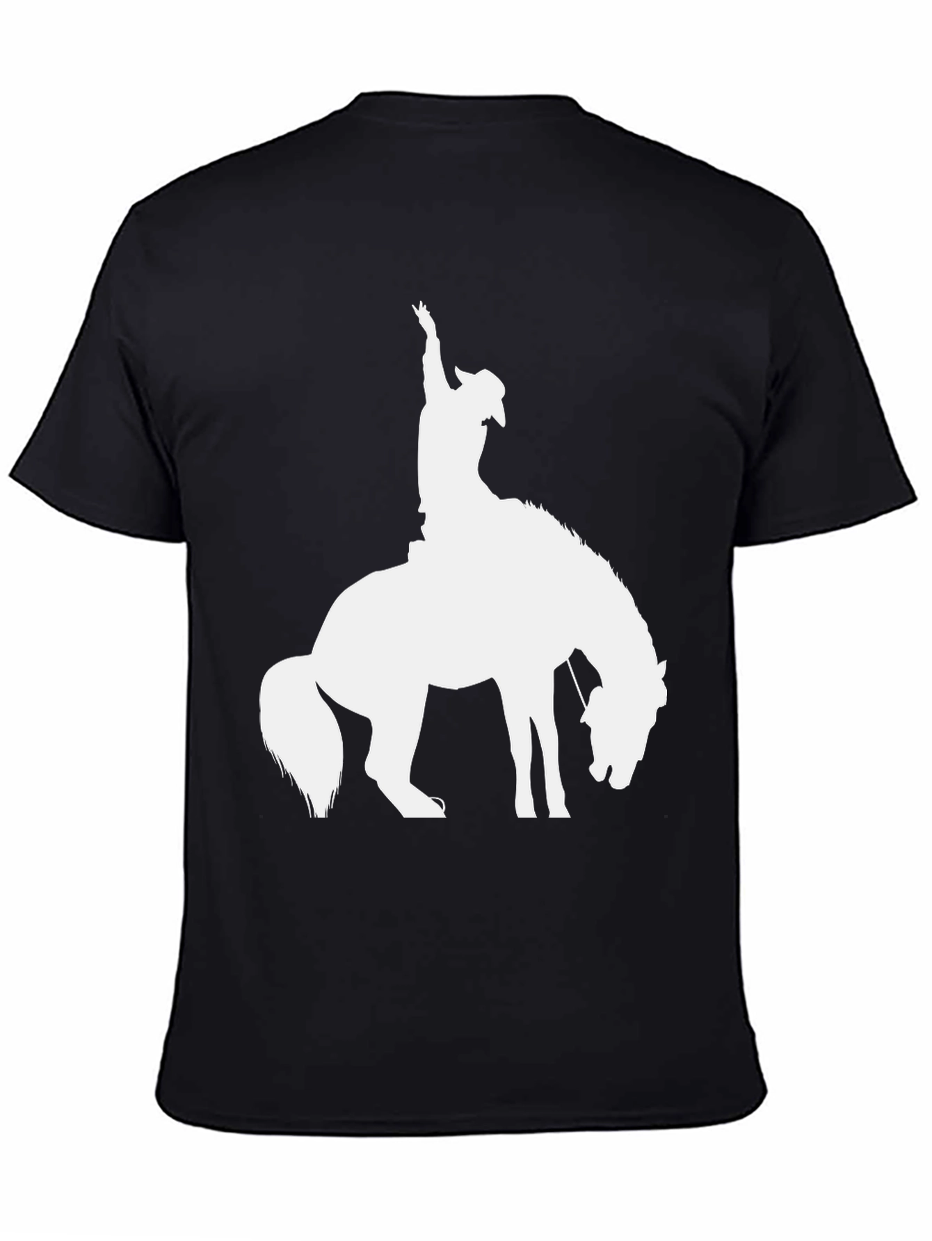 Cowboy Silhouette Graphic T-Shirt