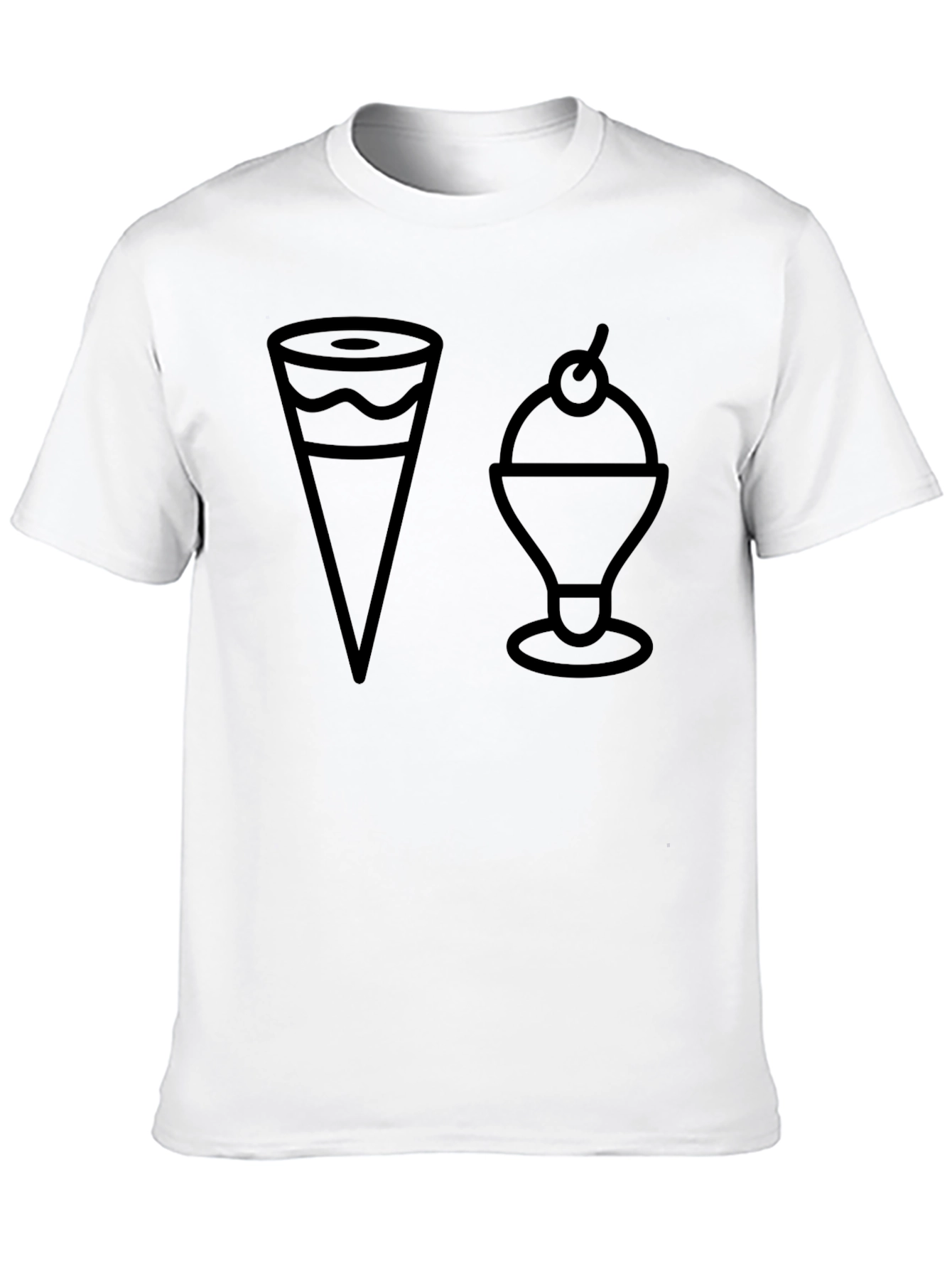 Ice Cream Graphic Tee - Cool & Fun
