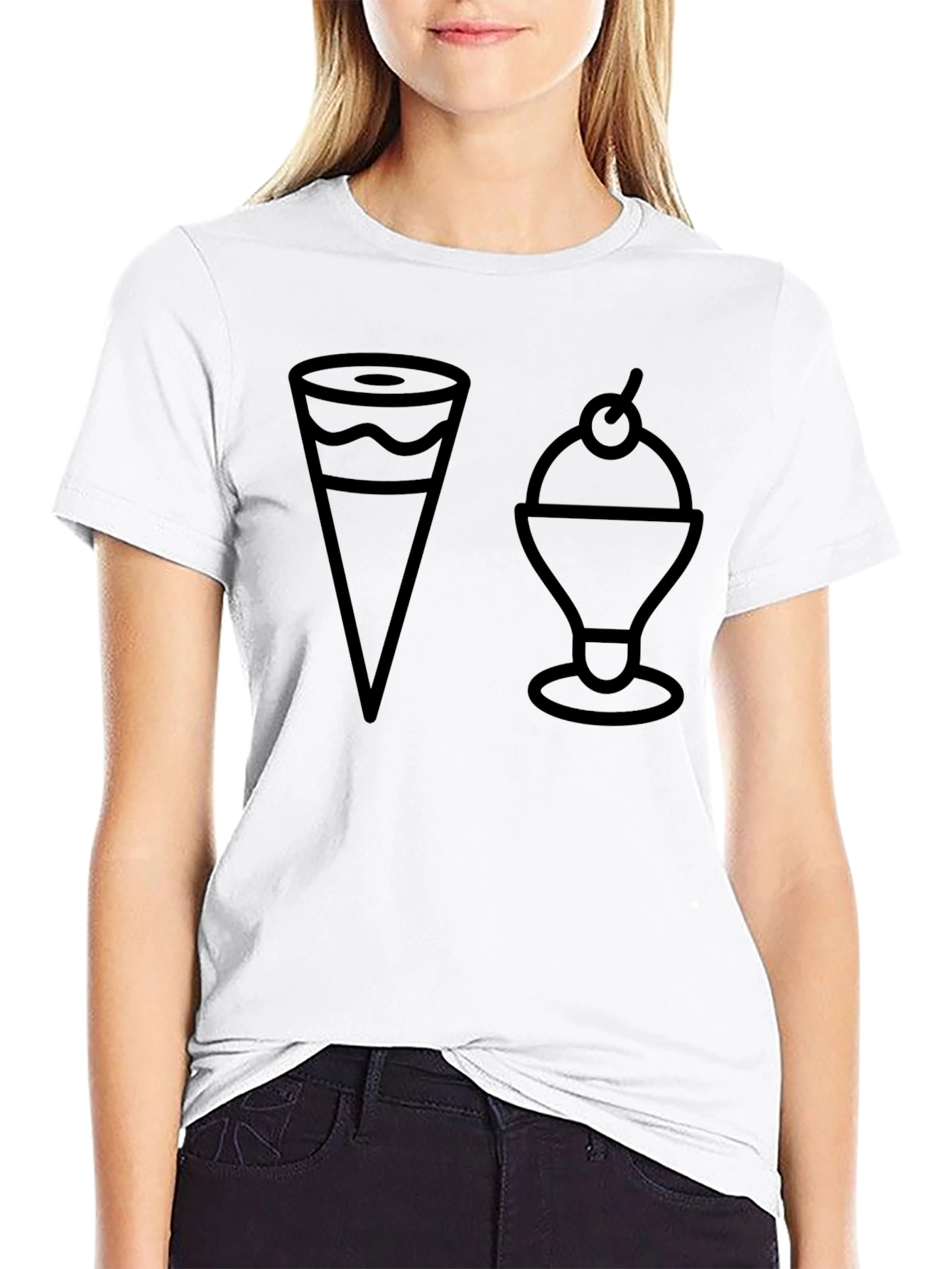Ice Cream Graphic Tee - Cool & Fun
