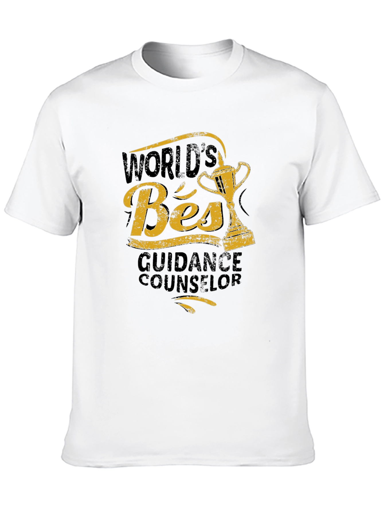 Worlds Best Guidance Counselor Black T-Shirt