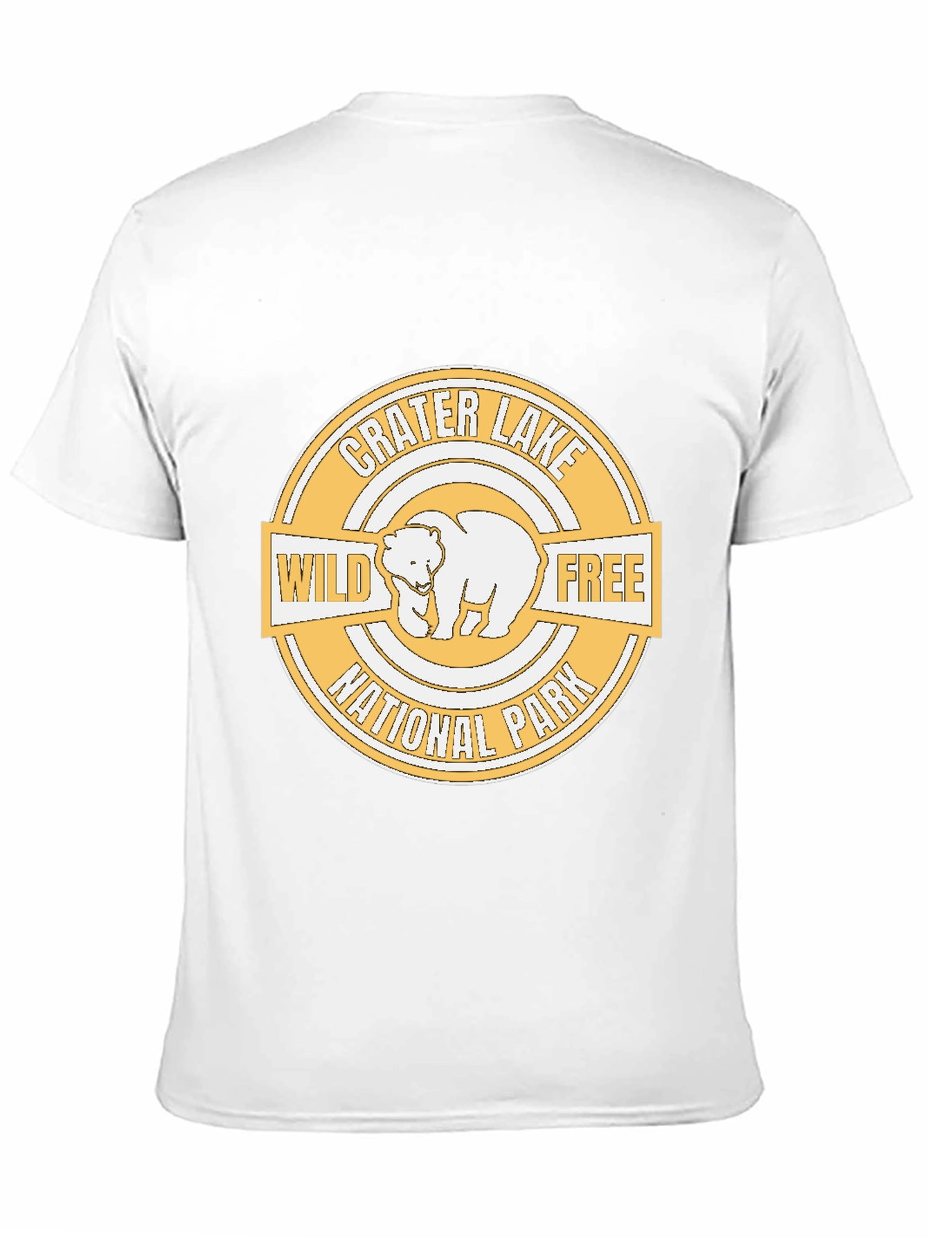 Crater Lake National Park Wild Free Bear T-Shirt