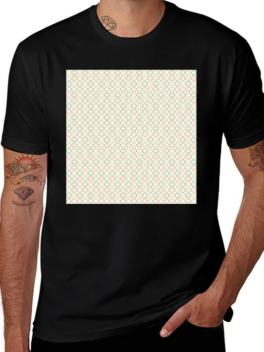 Patterned T-Shirt: Modern Geometric Print