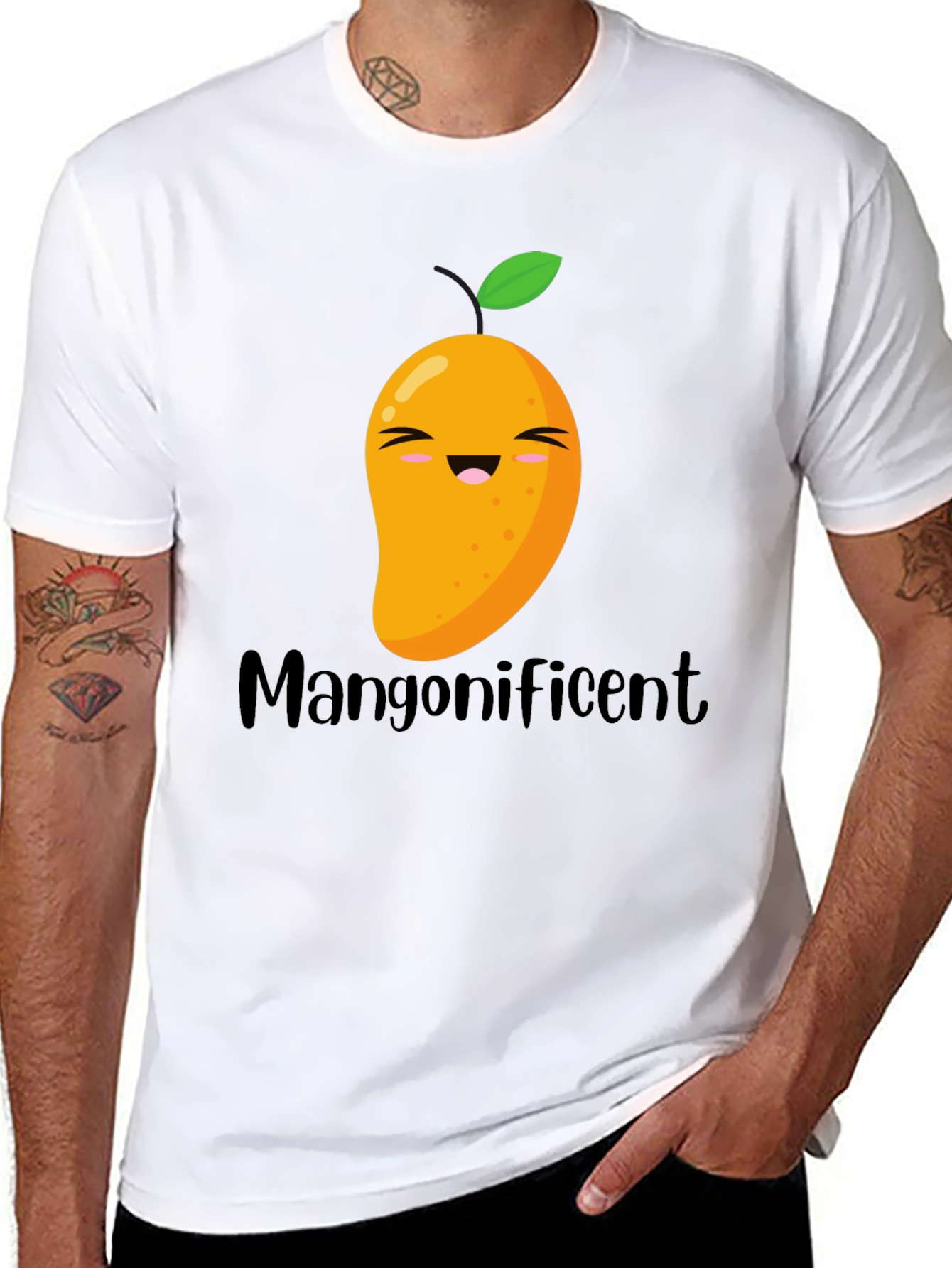 Mangonificent T-Shirt - Cute Mango Graphic Tee