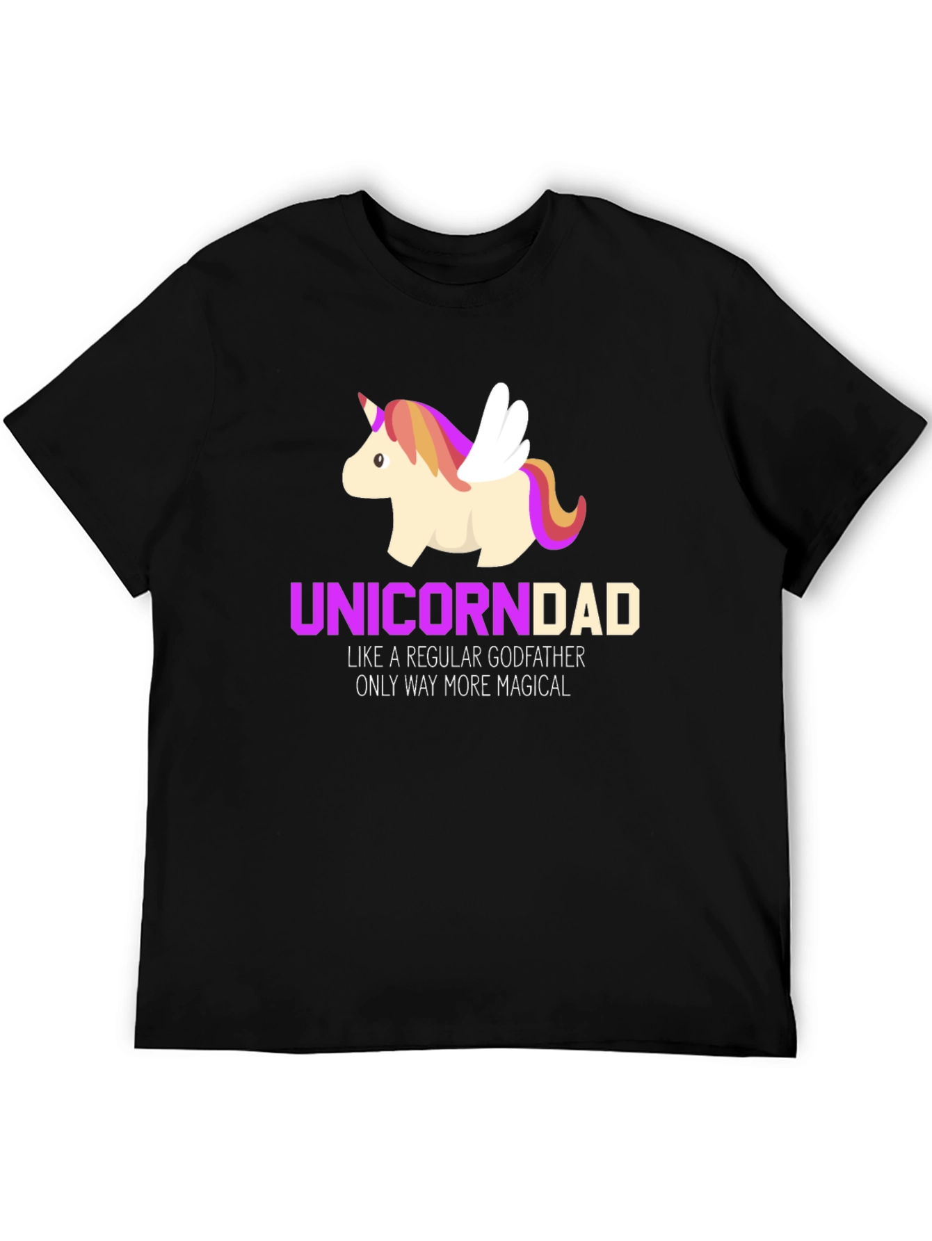 Unicorn Dad Magical Godfather T-Shirt